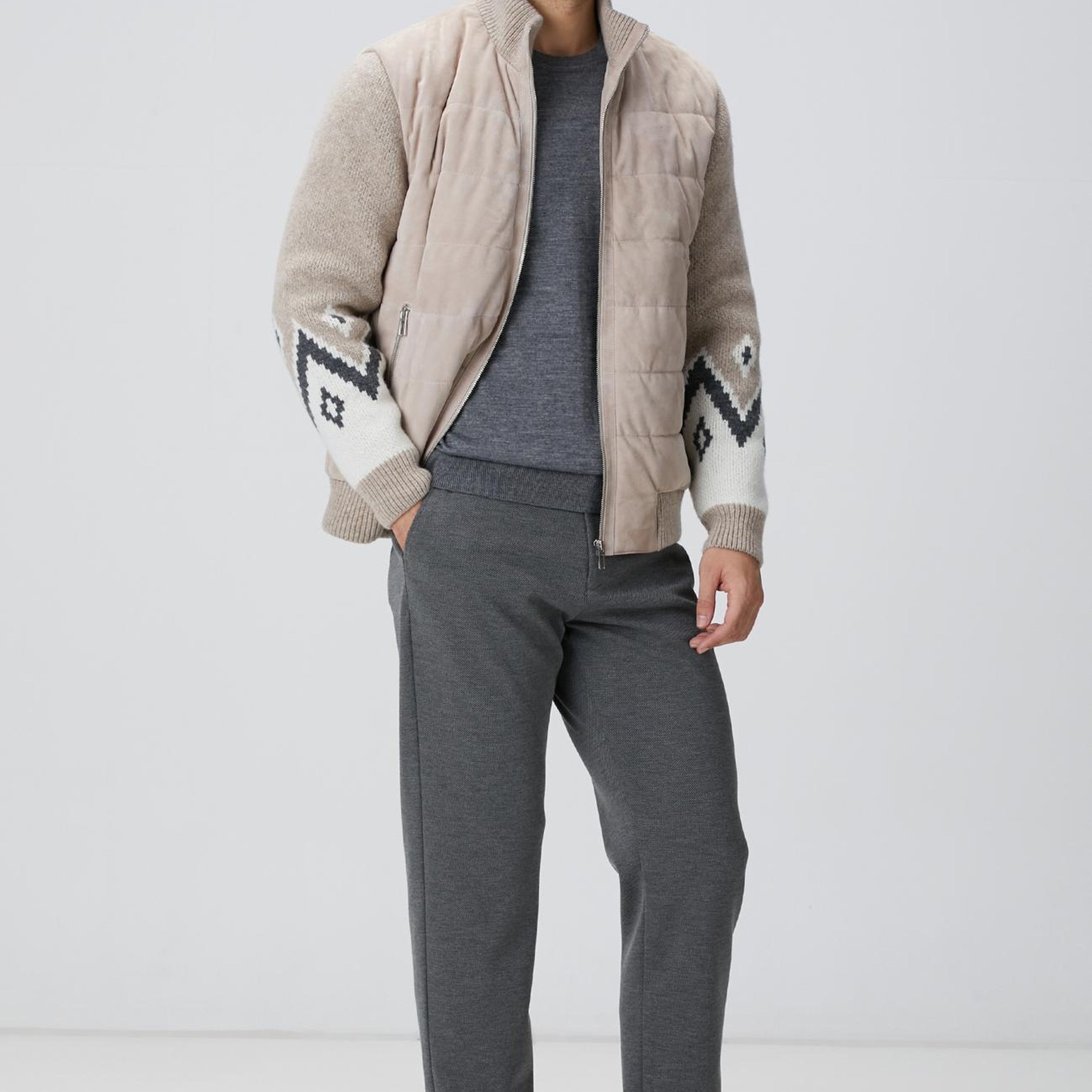 Network Erkek Antrasit Örme Pantolon