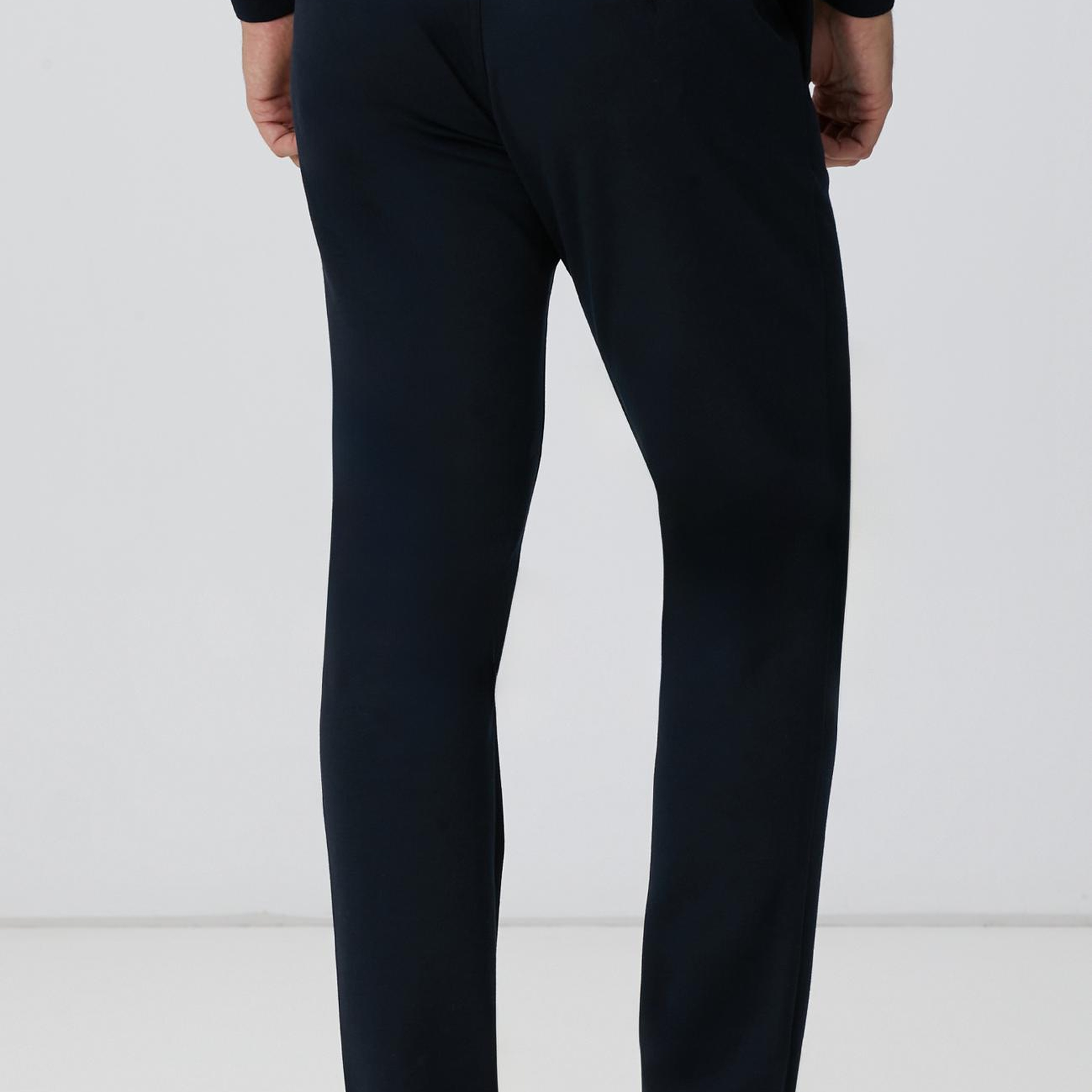 Network Erkek Lacivert Örme Pantolon