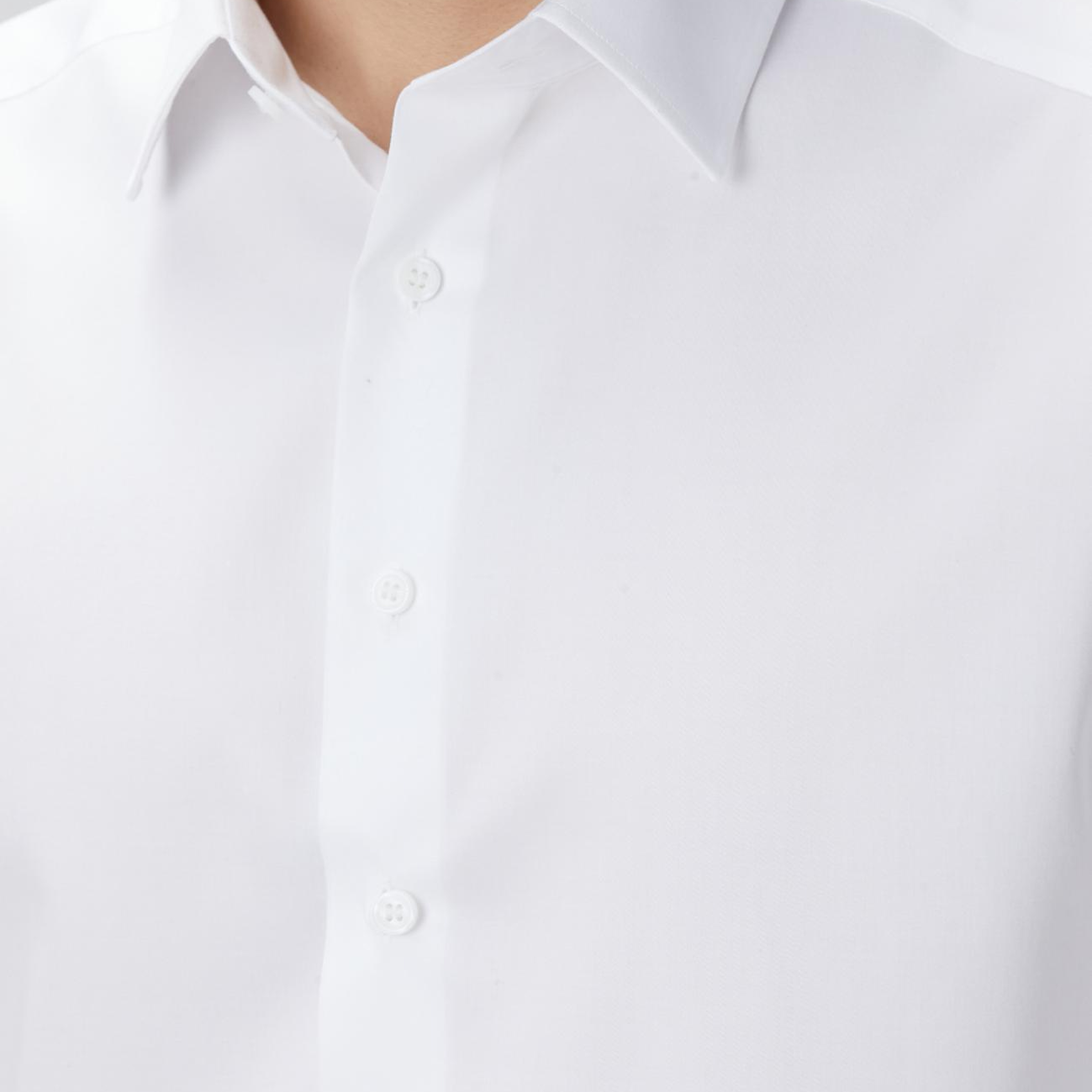 Network Erkek Non-Iron Beyaz Gömlek