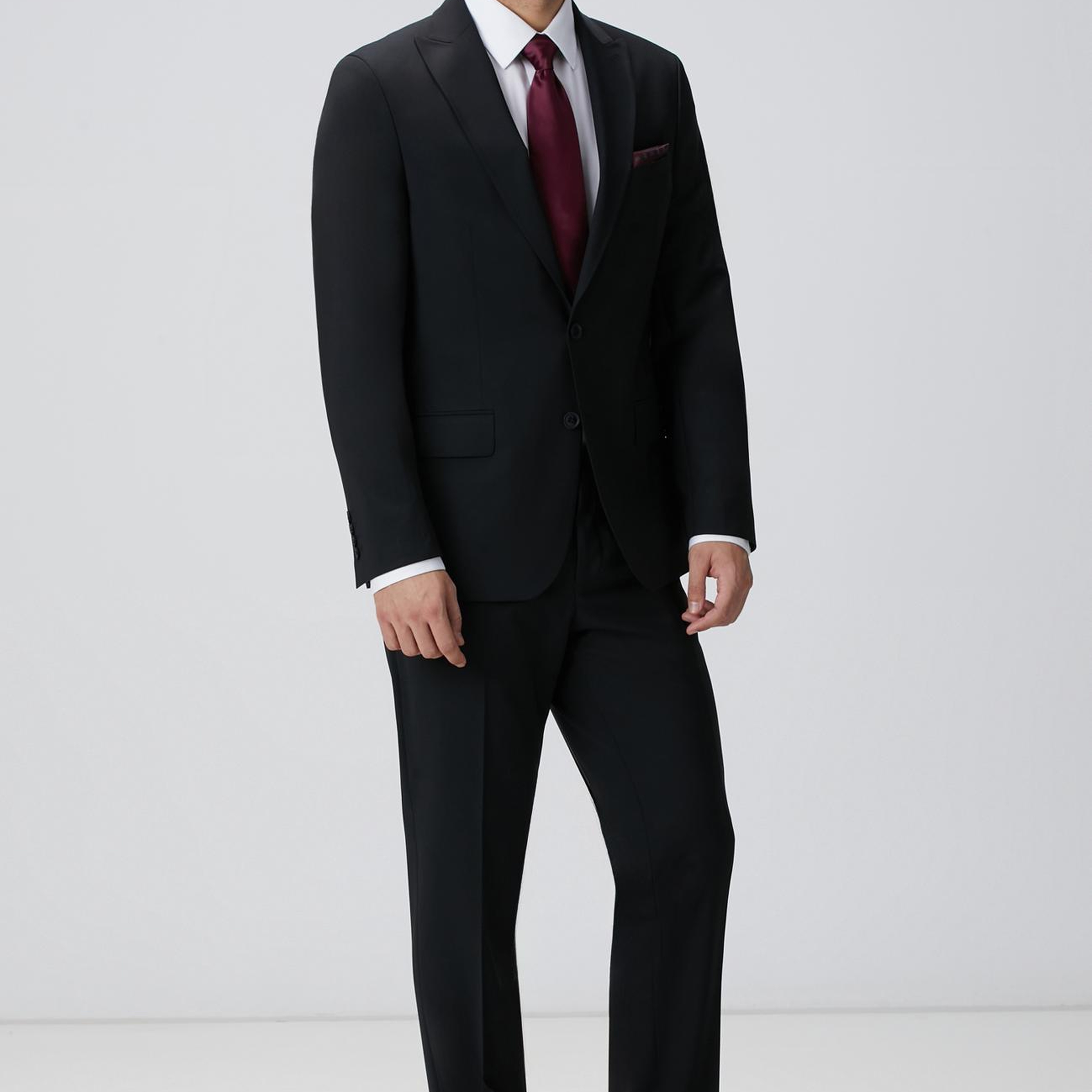 Network Erkek Non-Iron Beyaz Gömlek