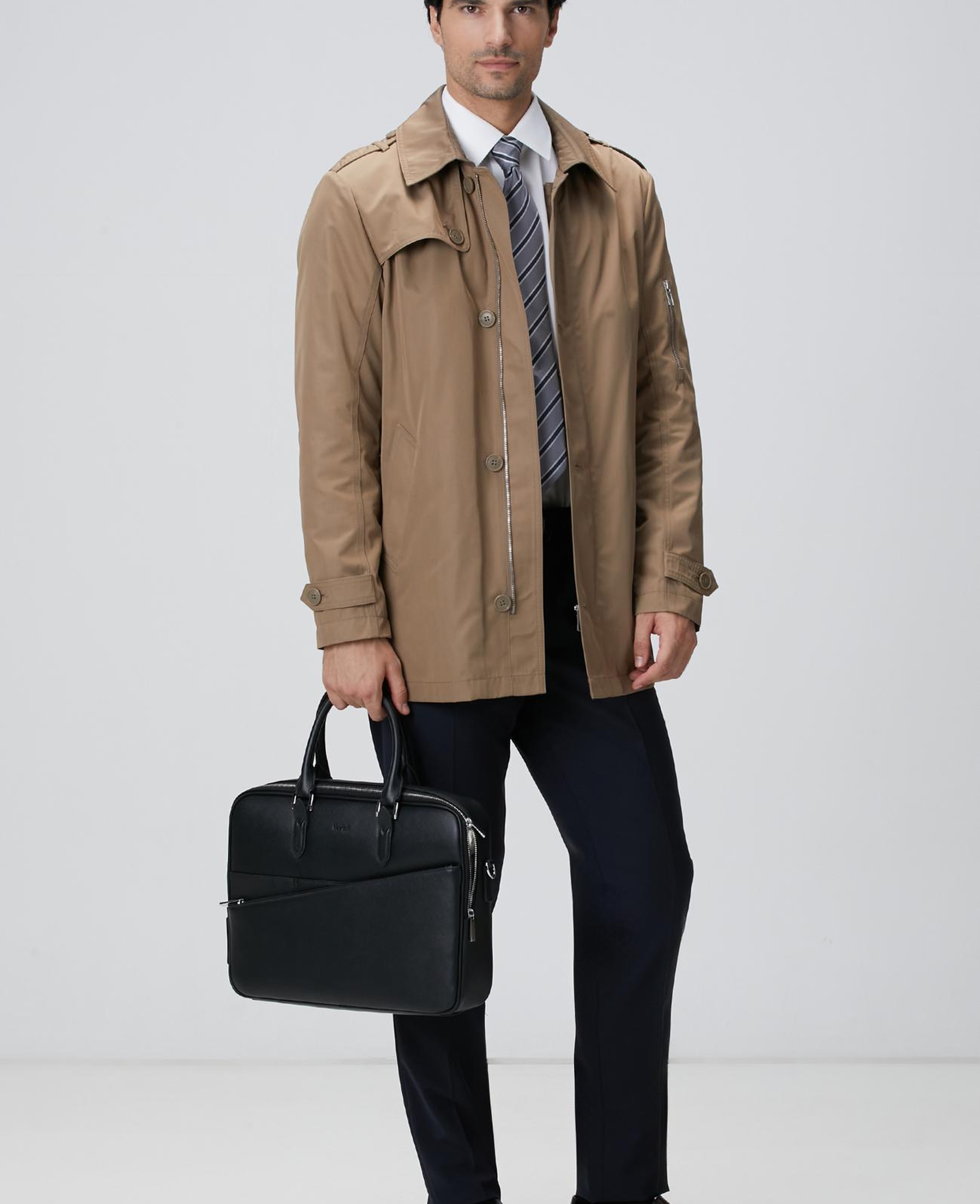 Network Erkek Beyaz Non-Iron Oxford Gömlek