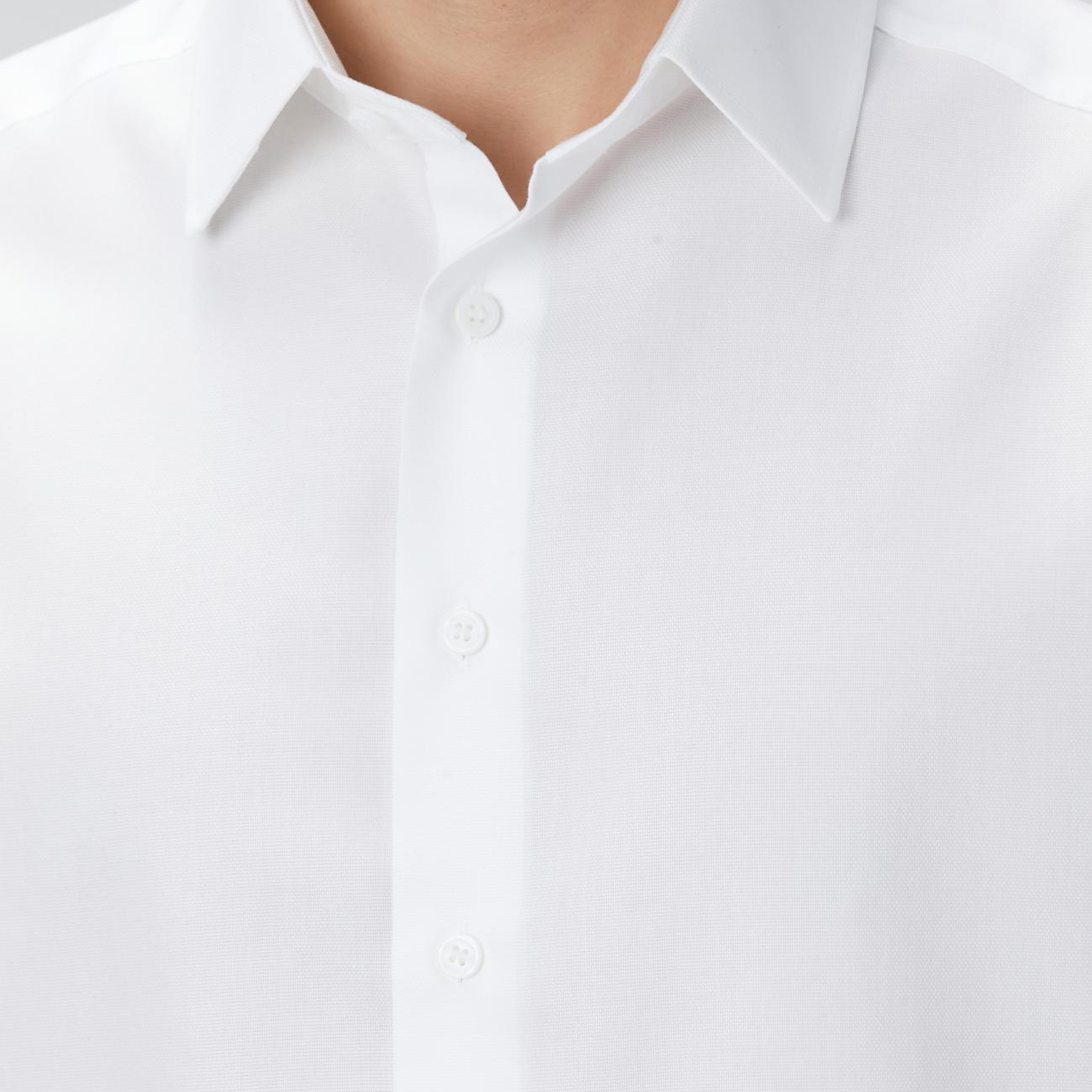 Network Erkek Beyaz Non-Iron Oxford Gömlek