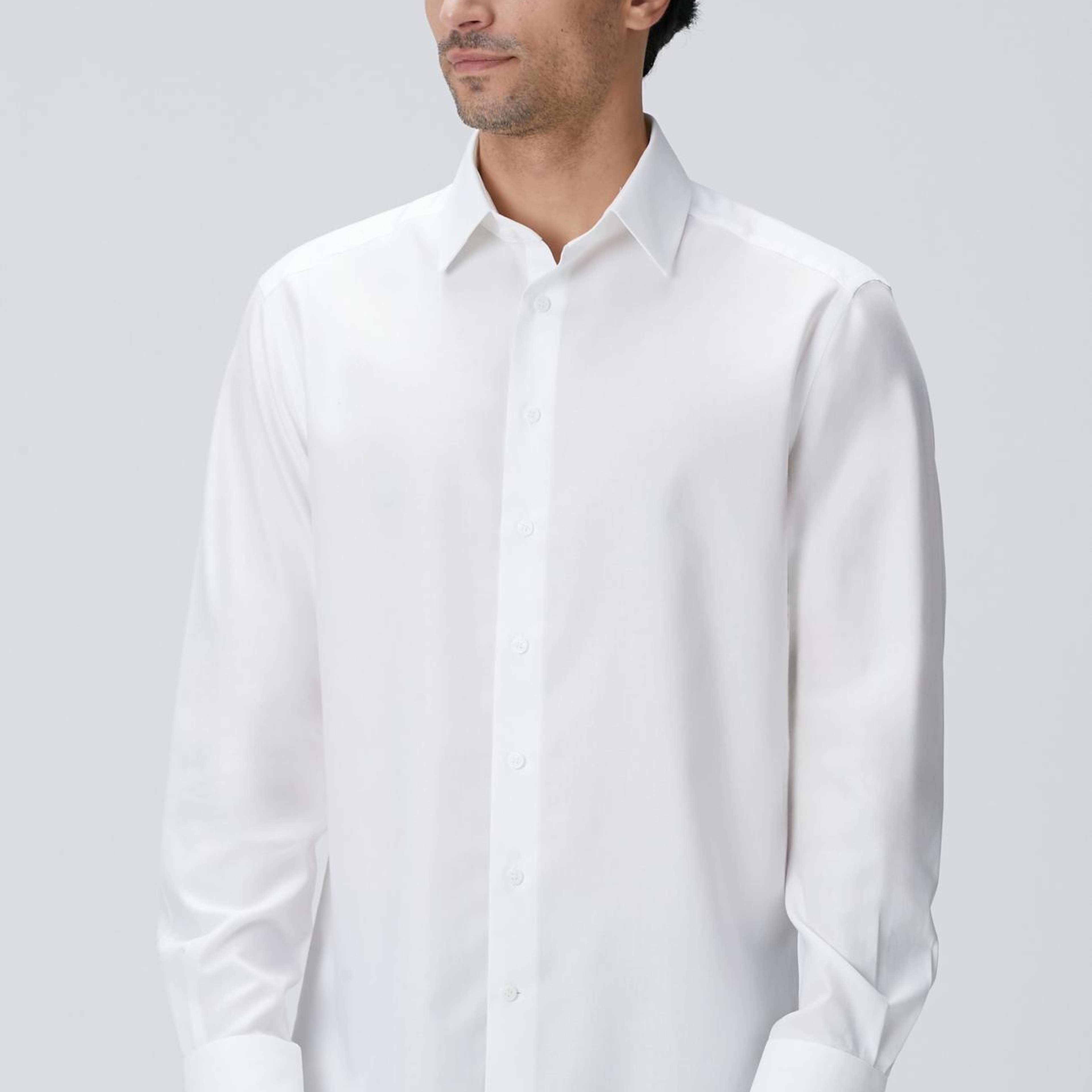 Network Erkek Beyaz Non-Iron Oxford Gömlek