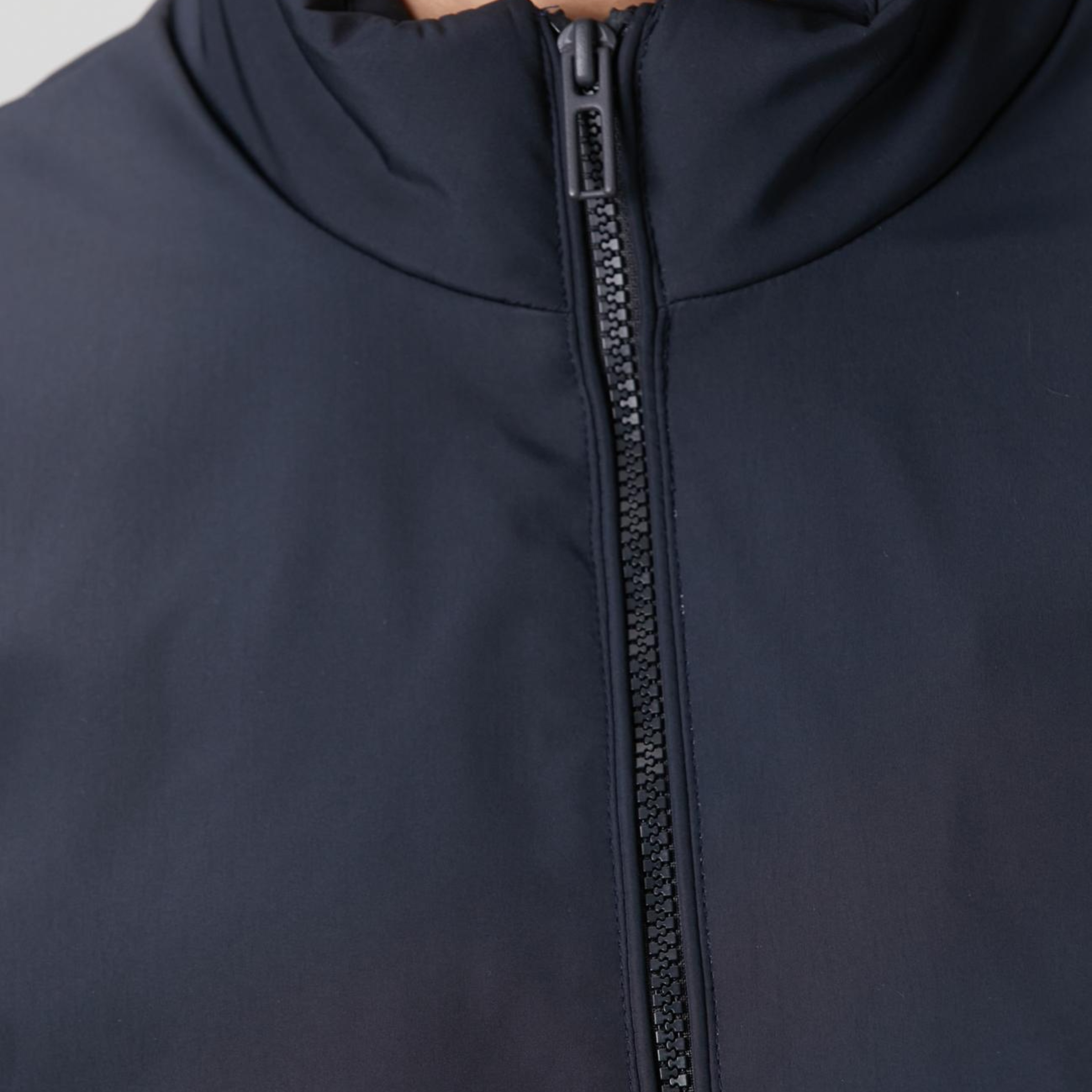 Network Erkek Lacivert Dik Yaka Su İtici Özellikli Mont