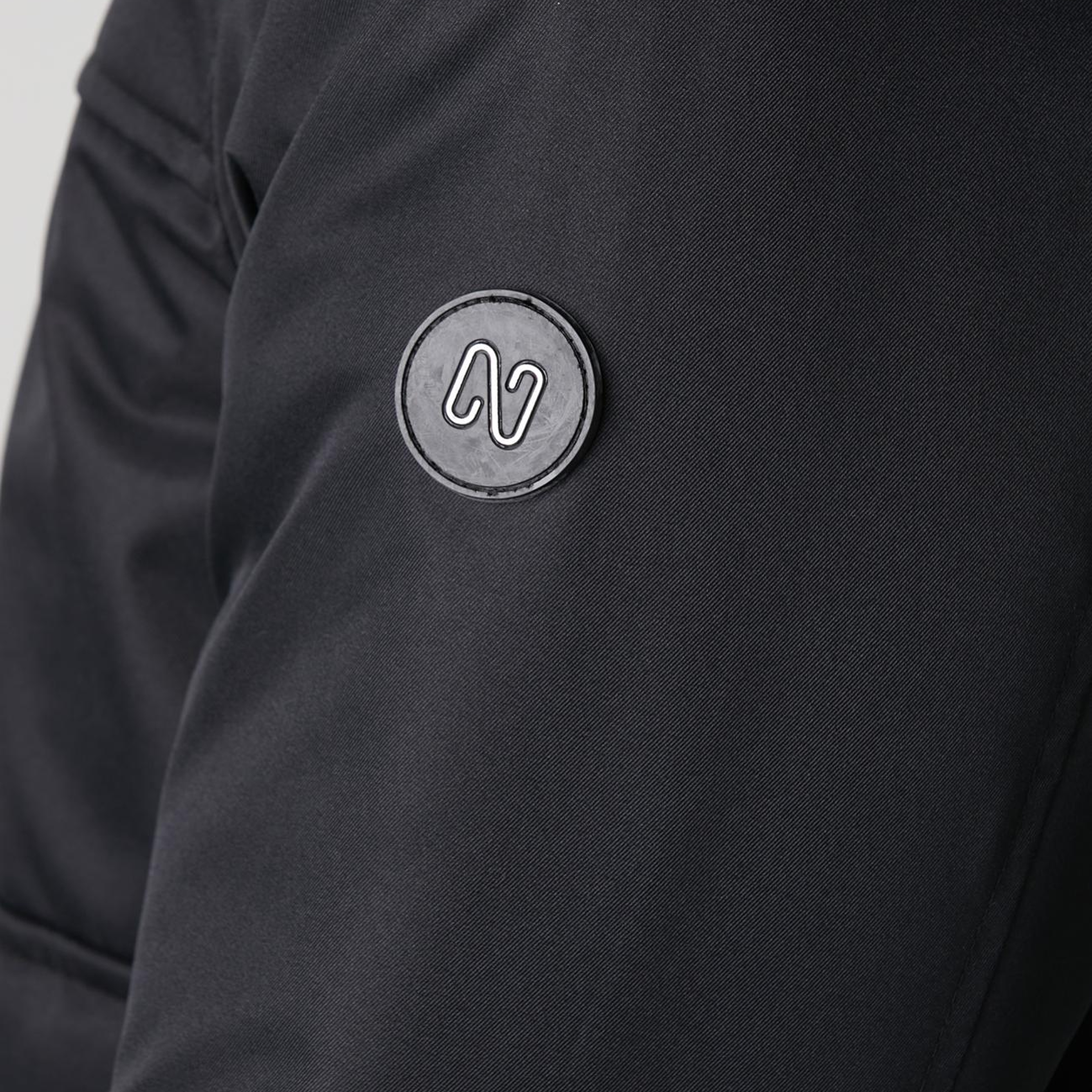 Network Erkek Siyah Körük Cep Detaylı Mont