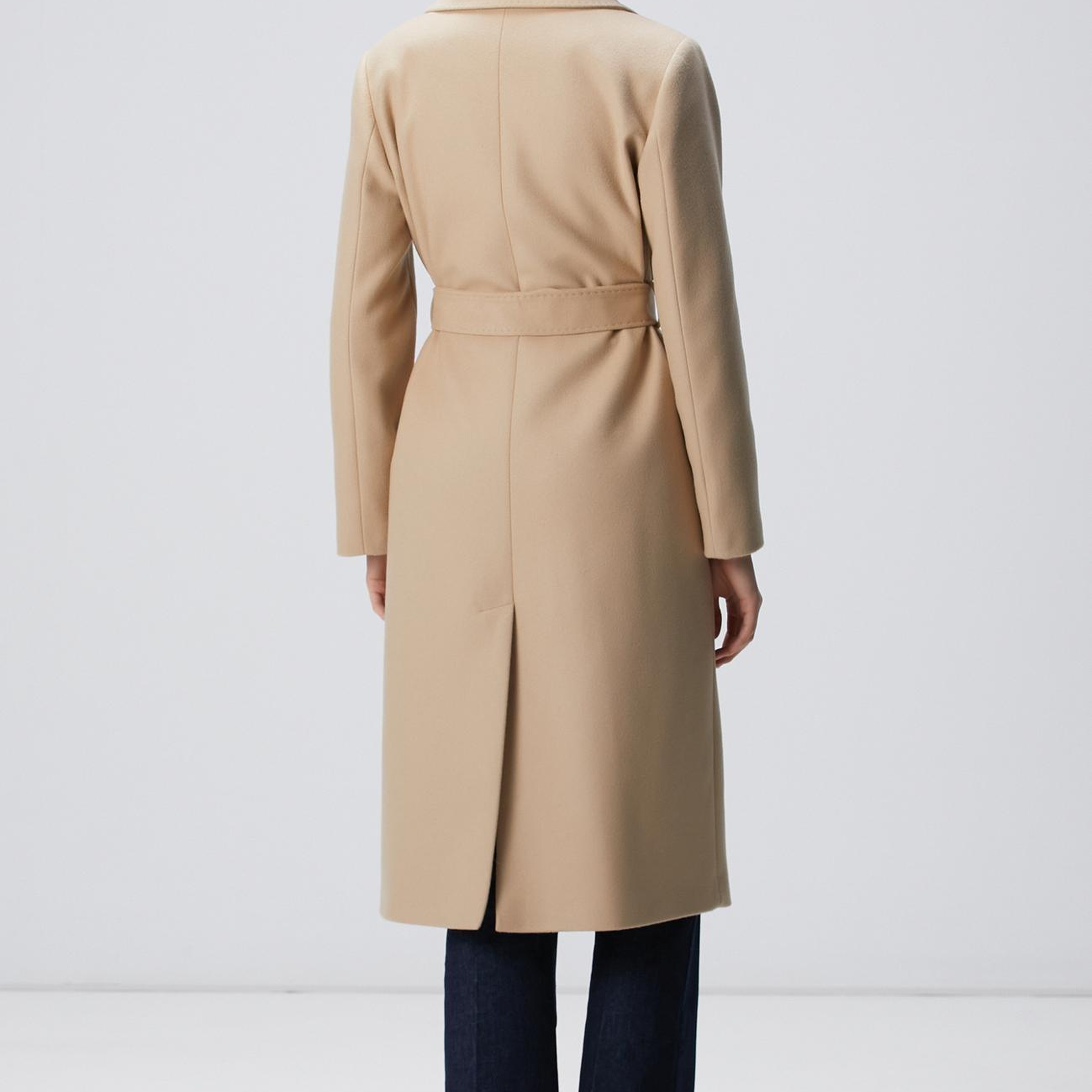 Network Kadın Taş Kaşmir ve Yün Karışımlı Palto