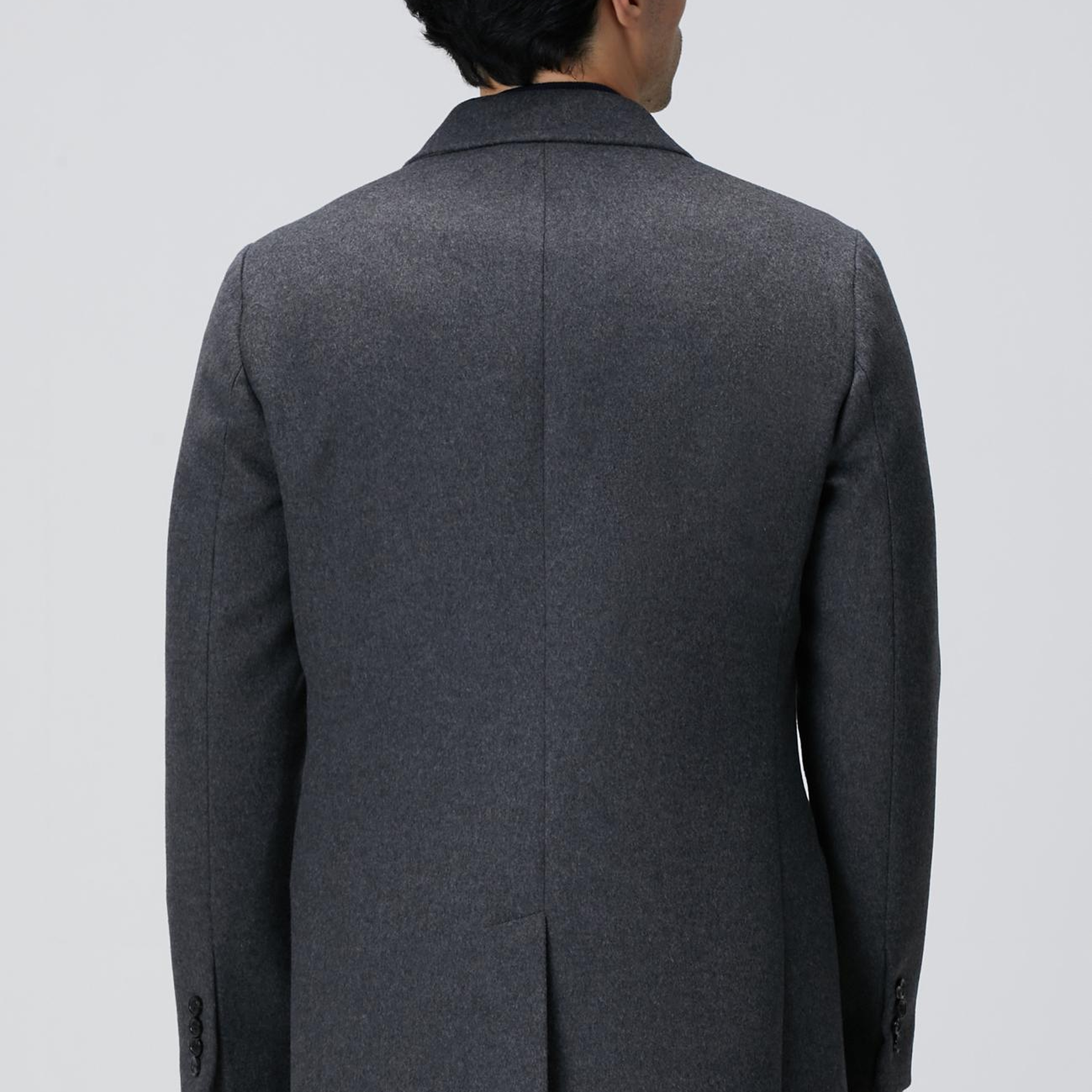 Network Erkek Antrasit Kaşmir Karışımlı Palto
