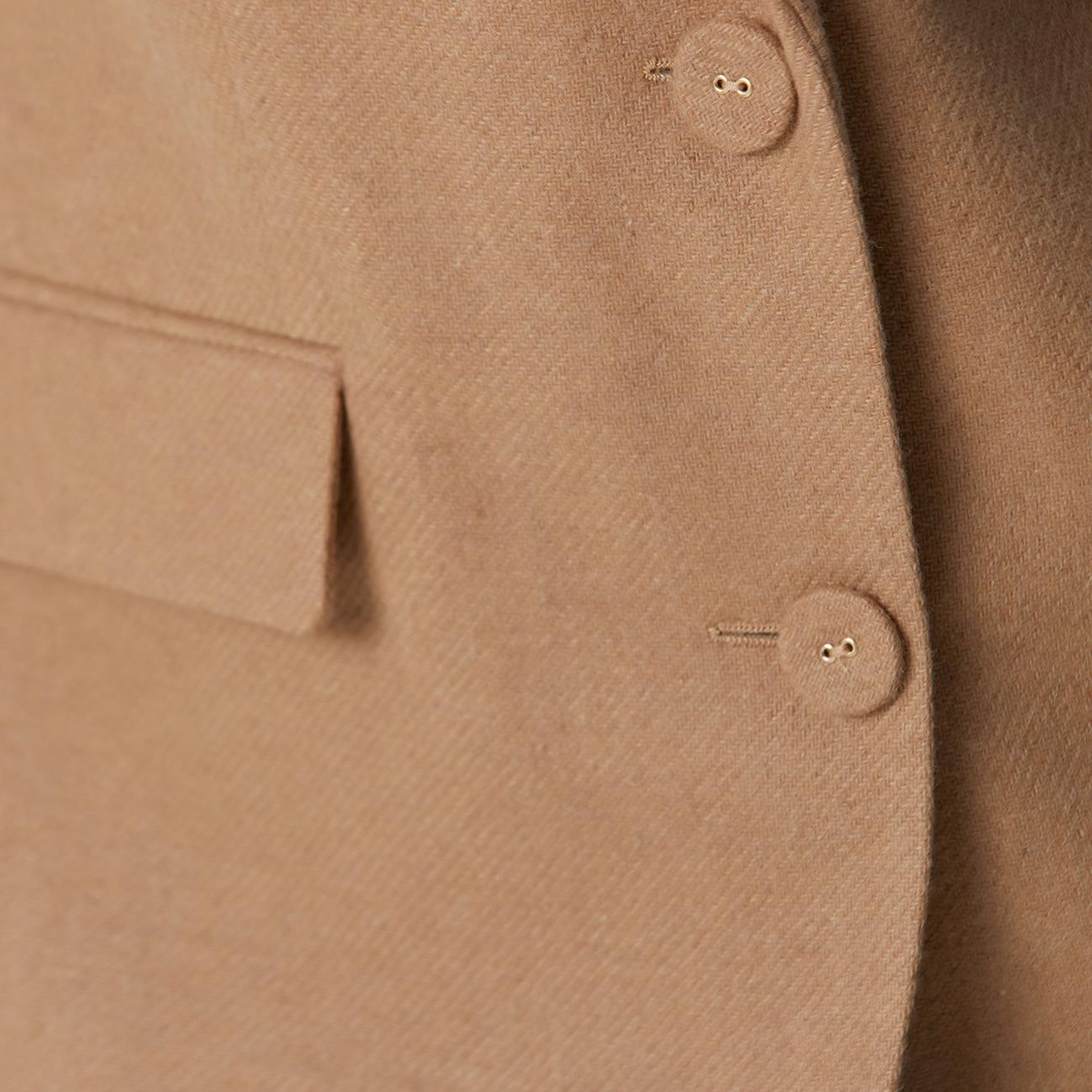 Network Kadın Koyu Bej Yün Karışımlı Ceket