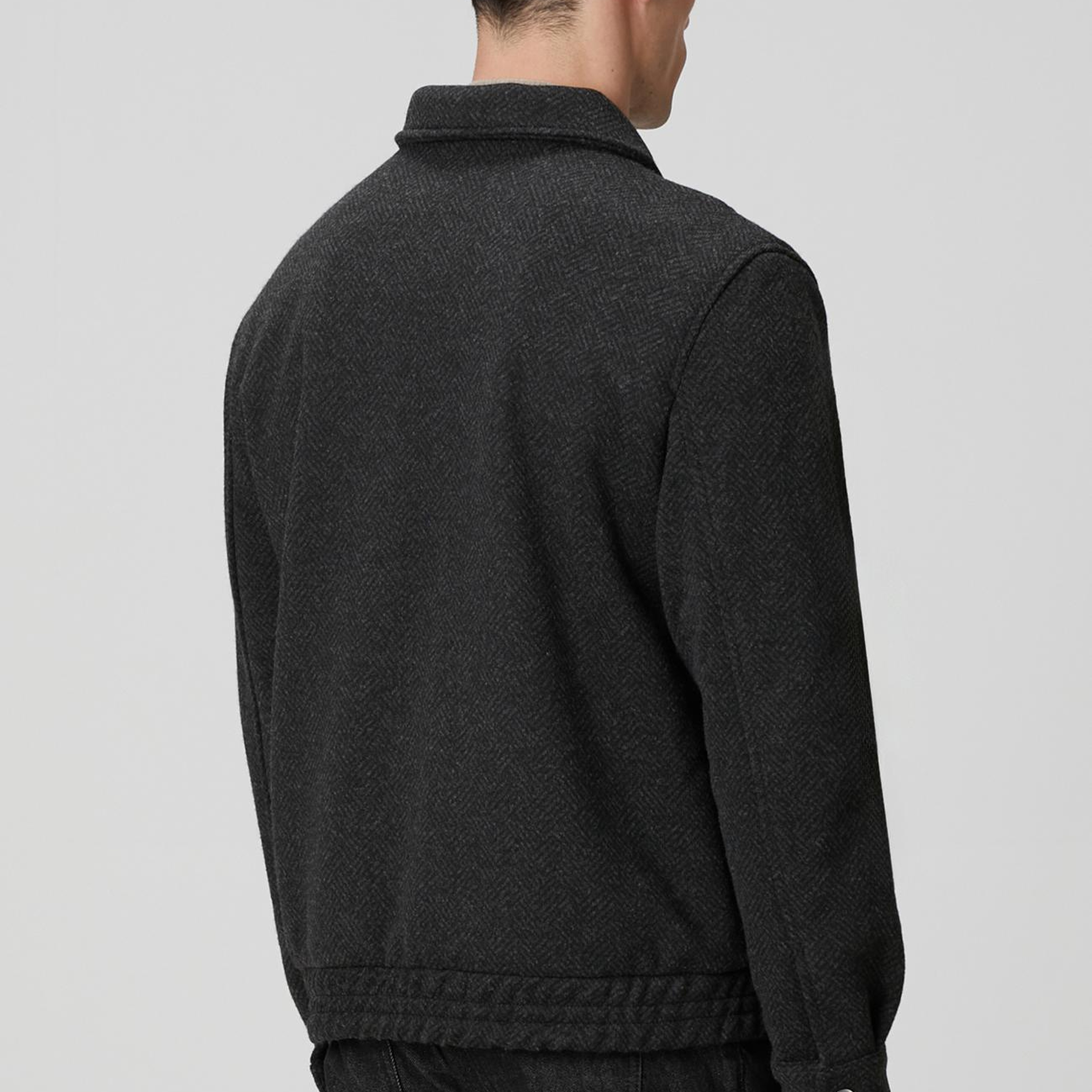 Network Erkek Siyah Diyagonal Desenli Pilot Mont