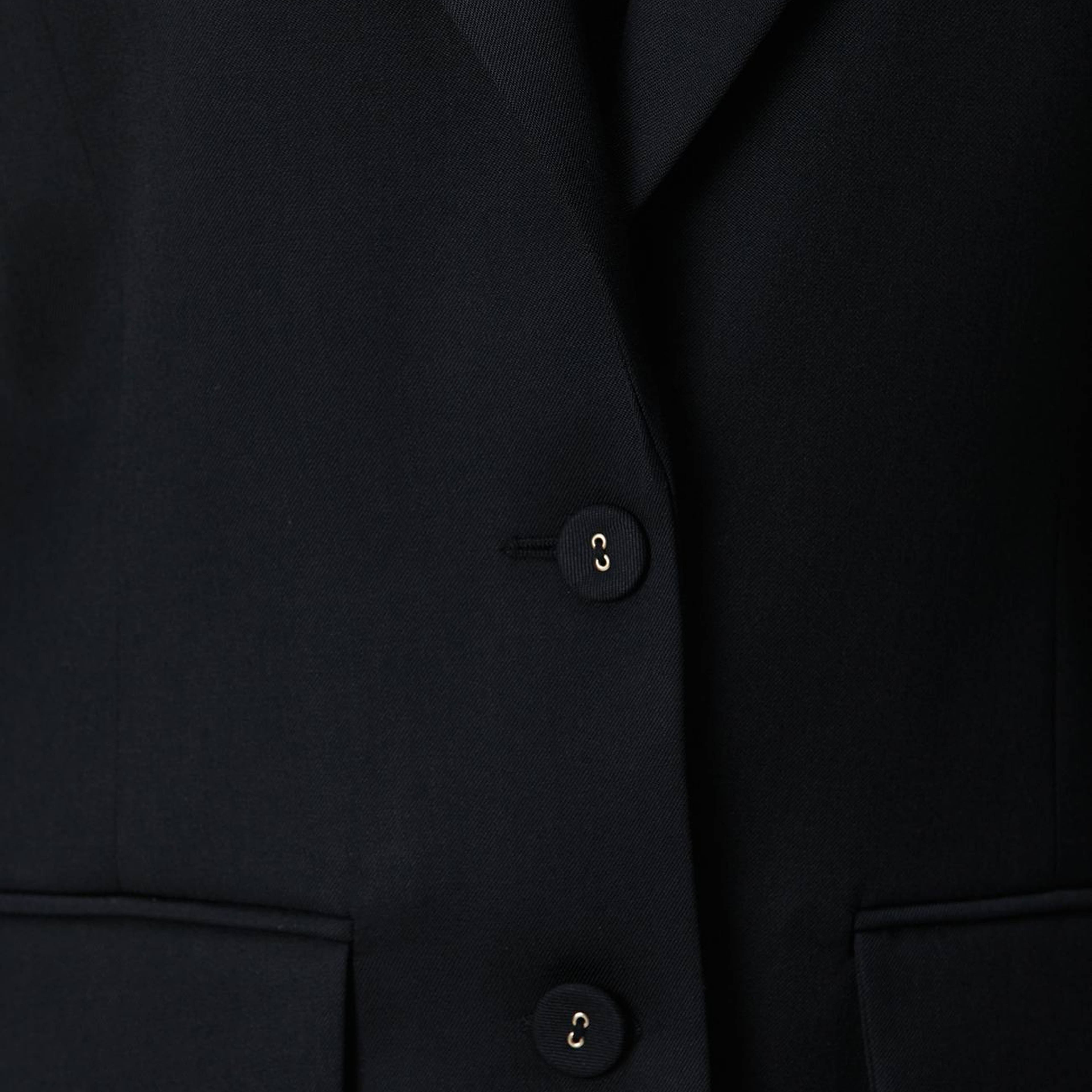 Network Kadın Siyah Yün Karışımlı Ceket