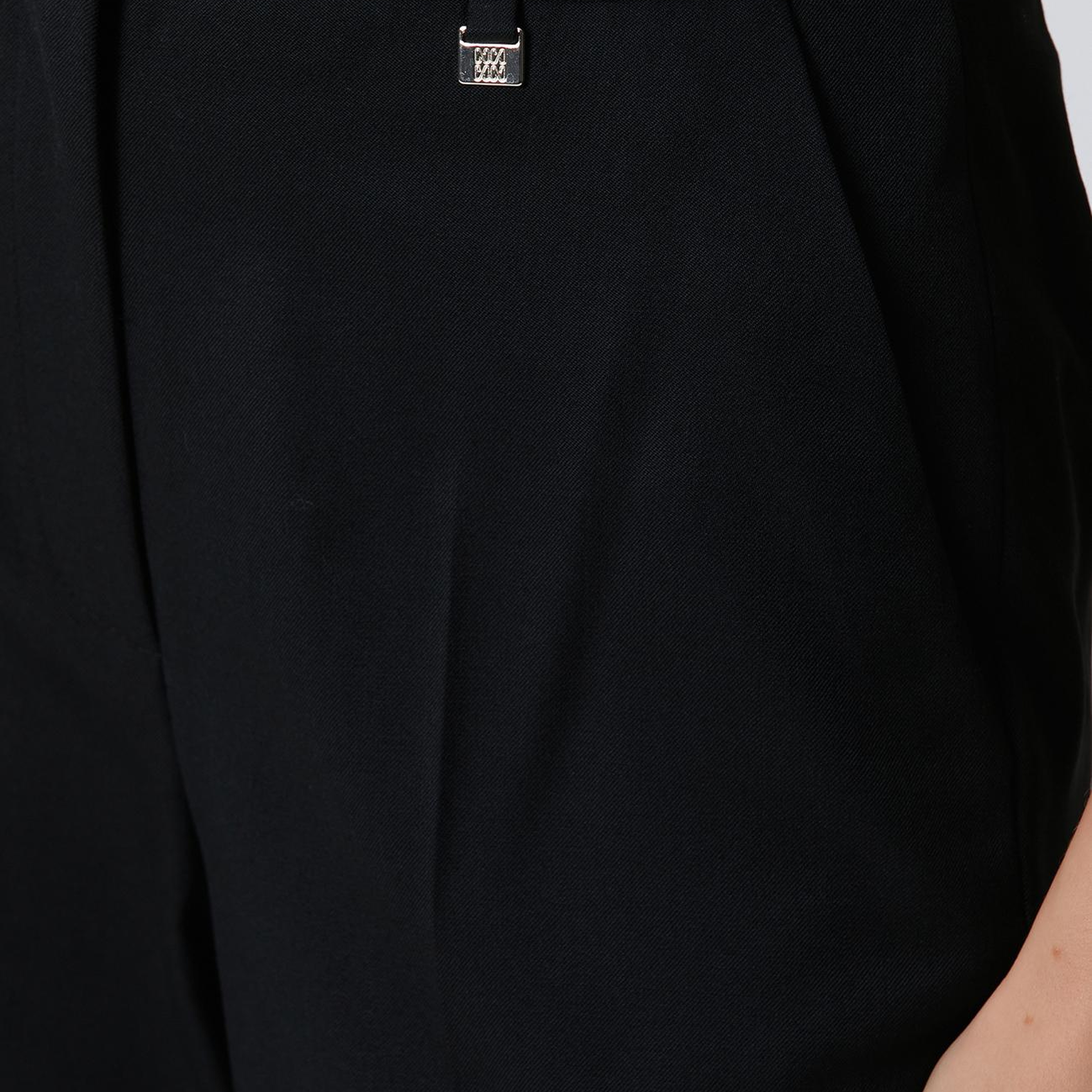 Network Kadın Siyah Yün Karışımlı Pantolon