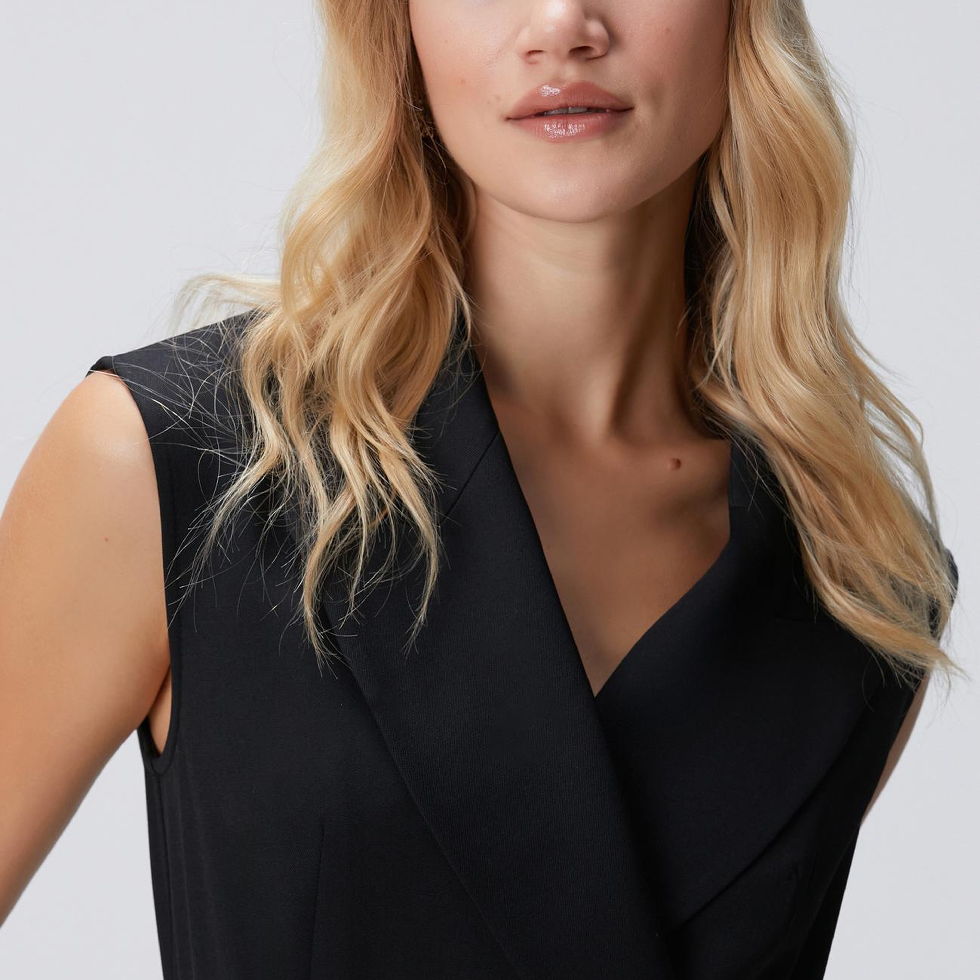 Network Kadın Siyah Yün Karışımlı Tulum