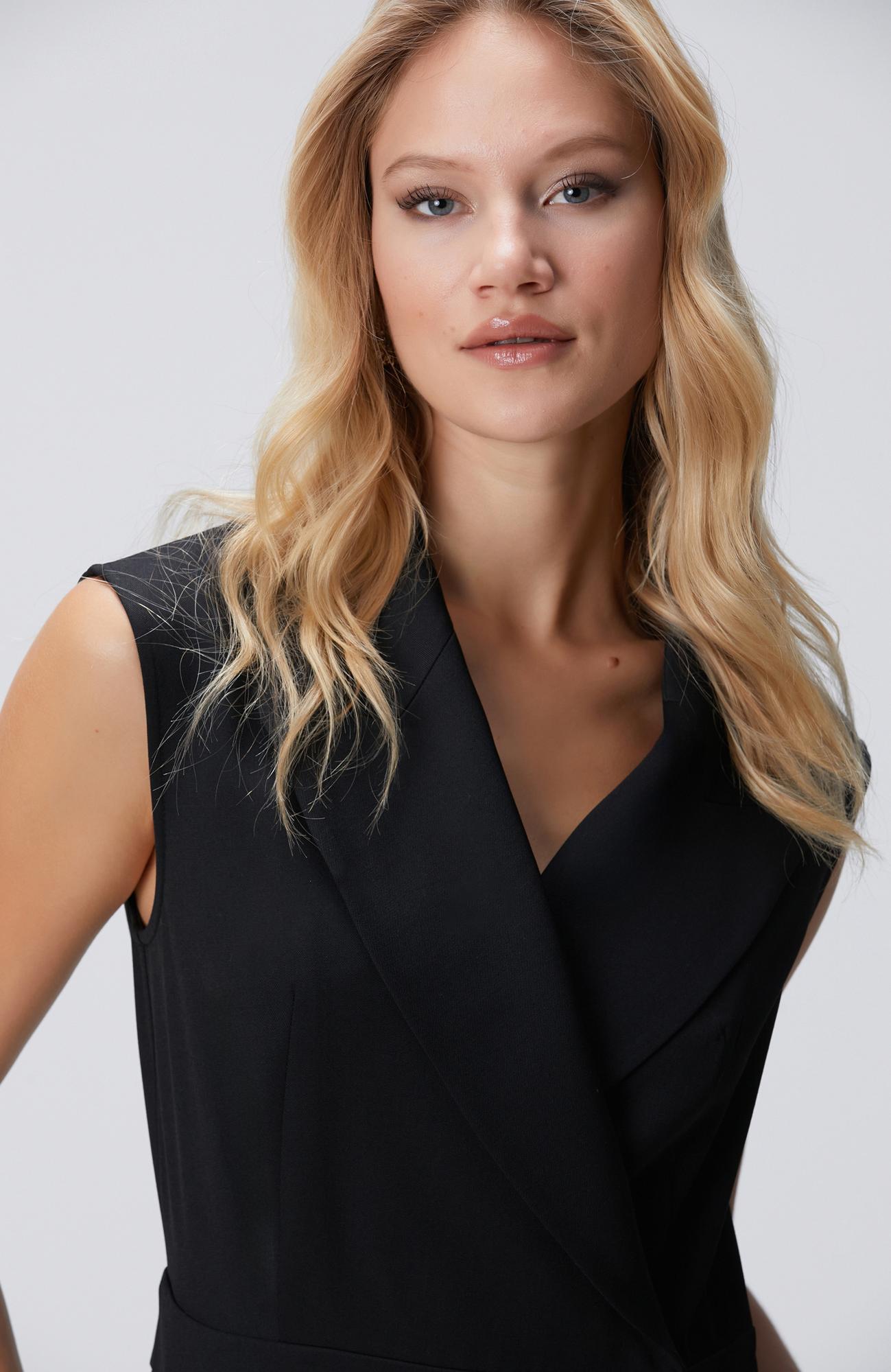 Network Kadın Siyah Yün Karışımlı Tulum