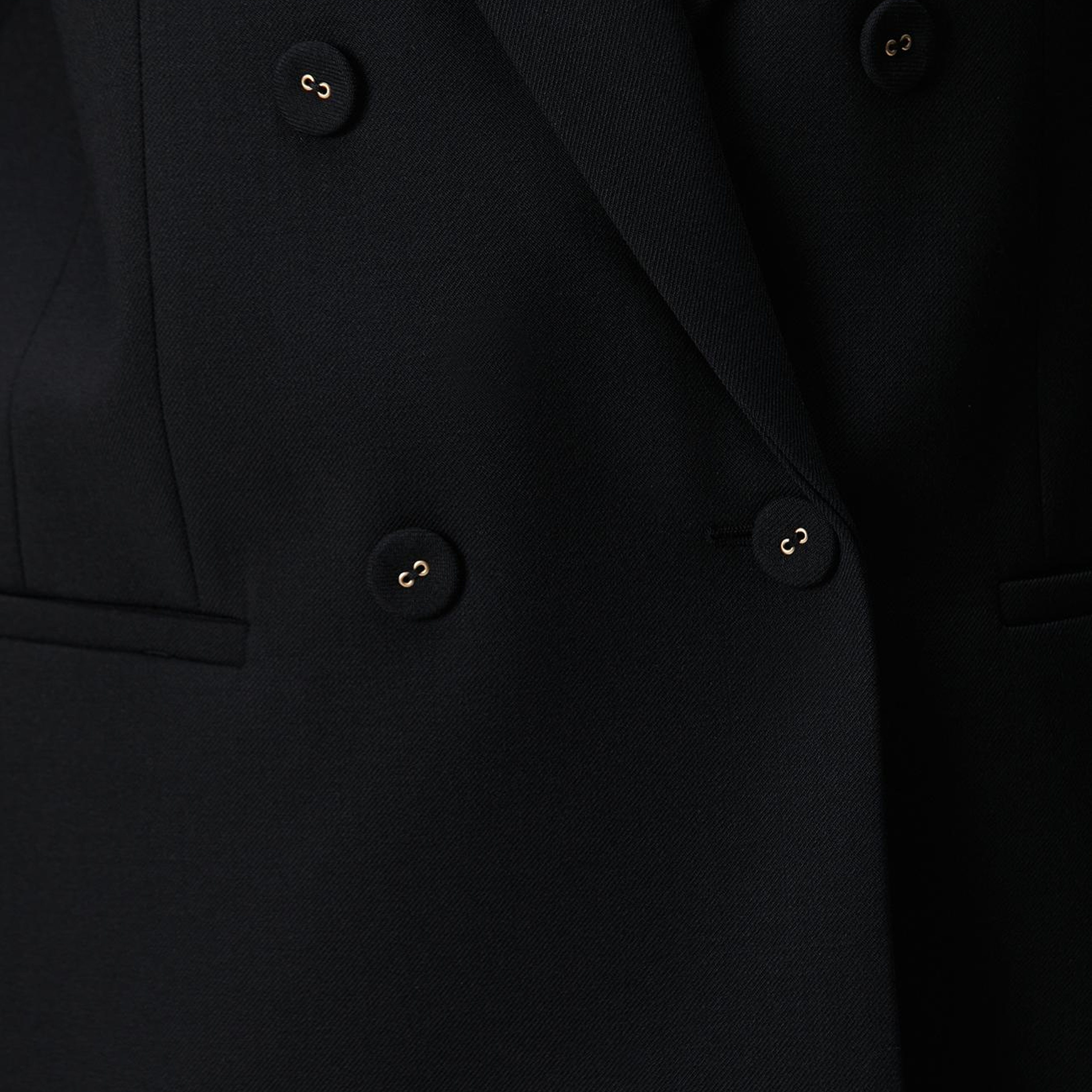 Network Kadın Siyah Yün Karışımlı Ceket