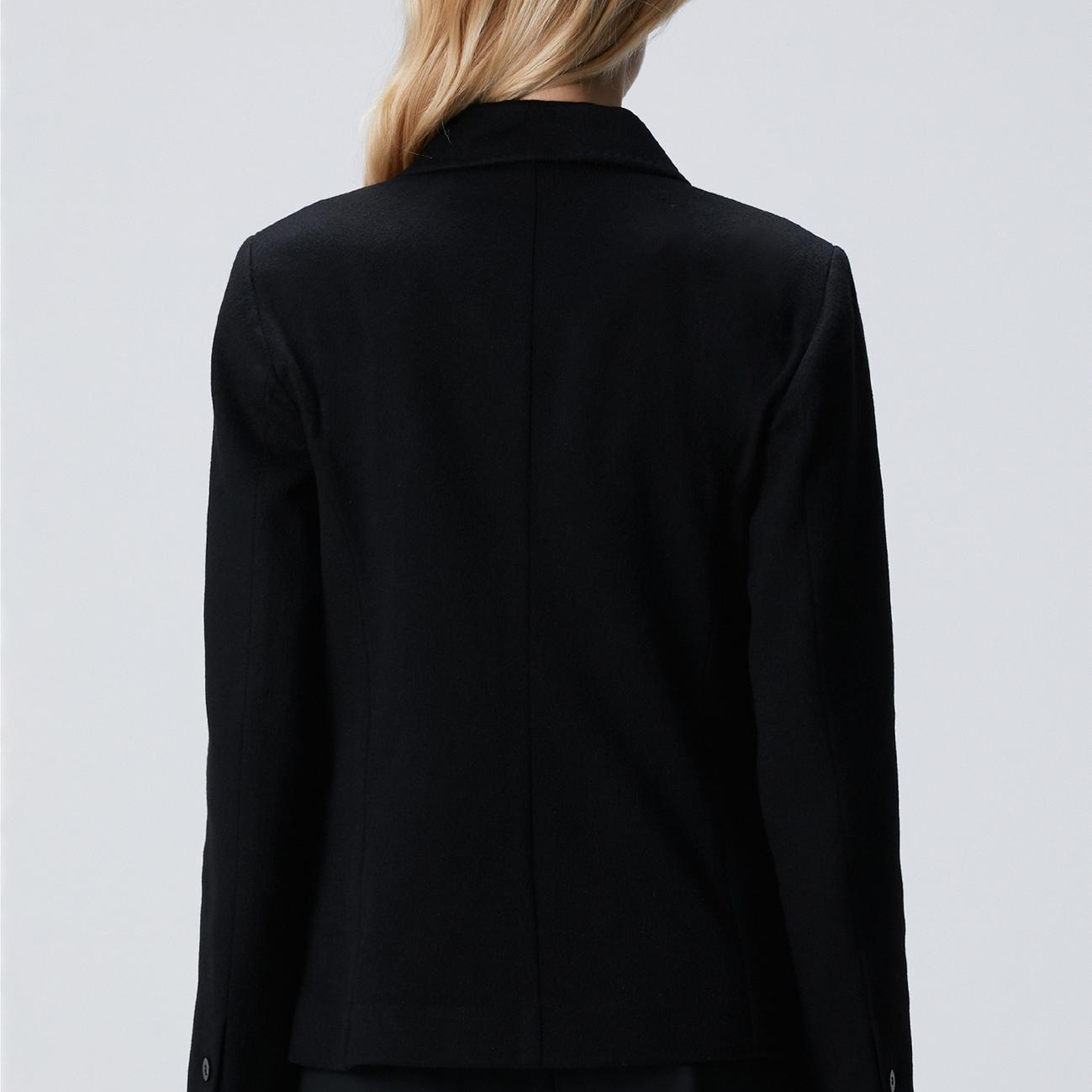 Network Kadın Limited Siyah Kaşmir Ceket