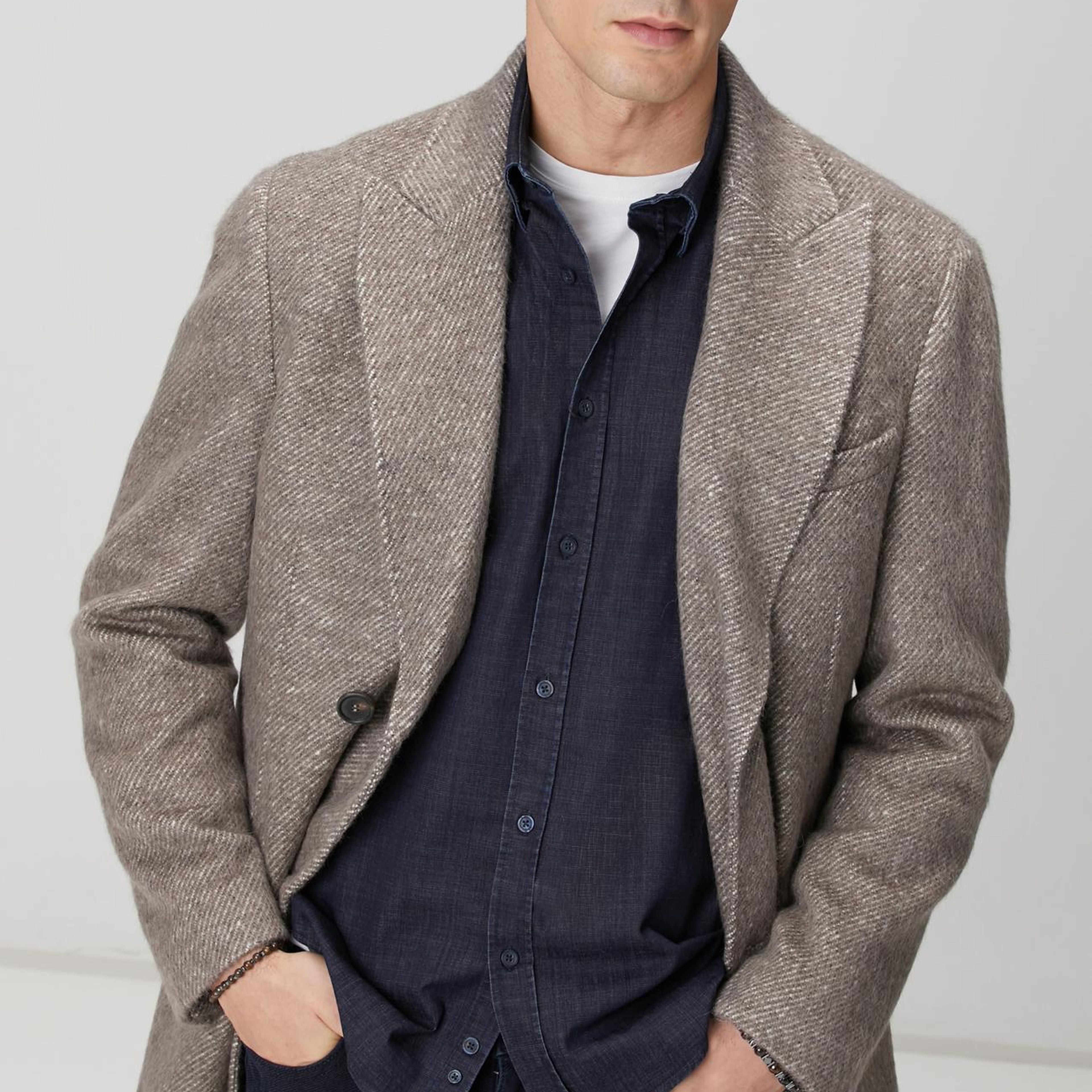 Network Erkek Limited Ermenegildo Zegna Kumaştan Üretilmiş Palto