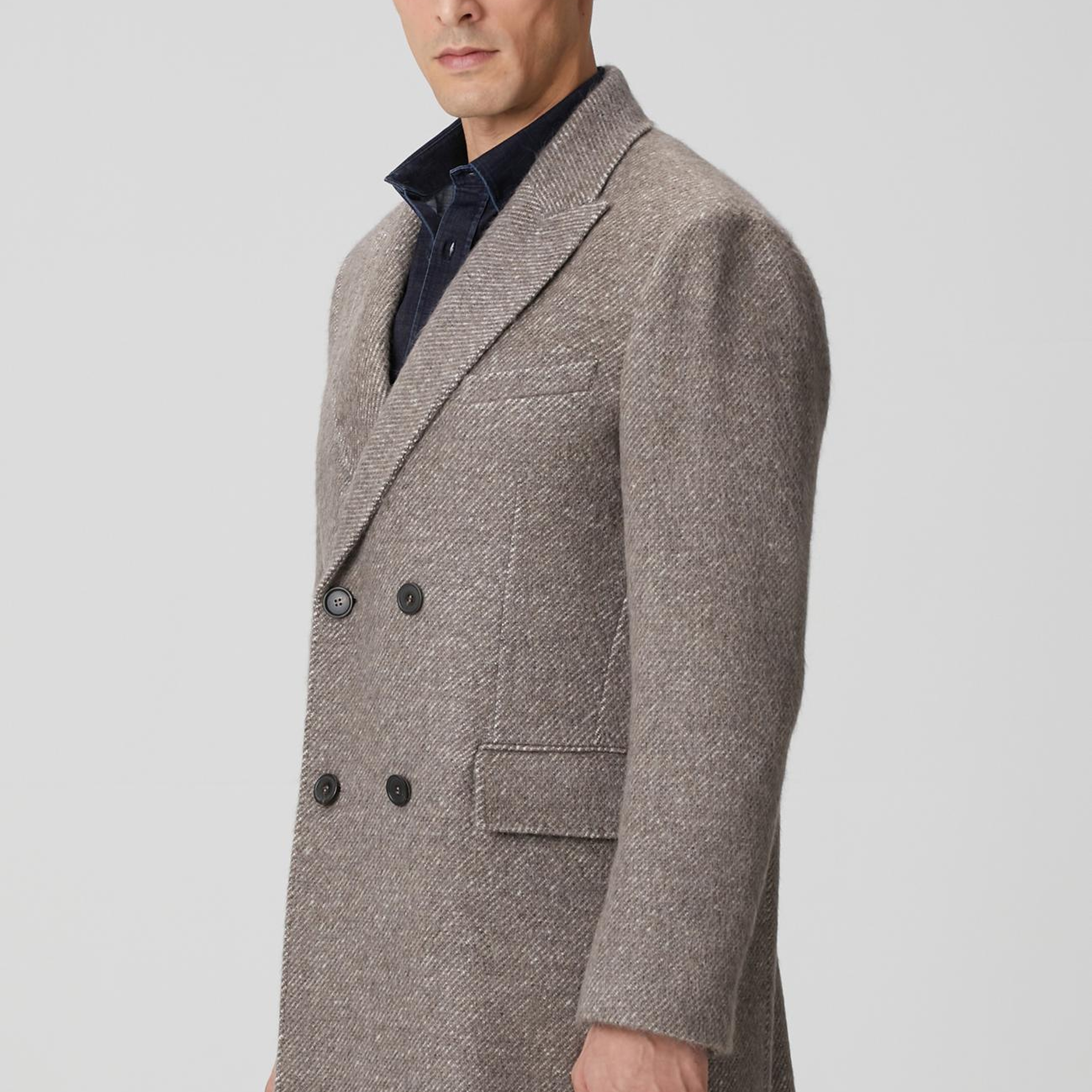 Network Erkek Limited Ermenegildo Zegna Kumaştan Üretilmiş Palto