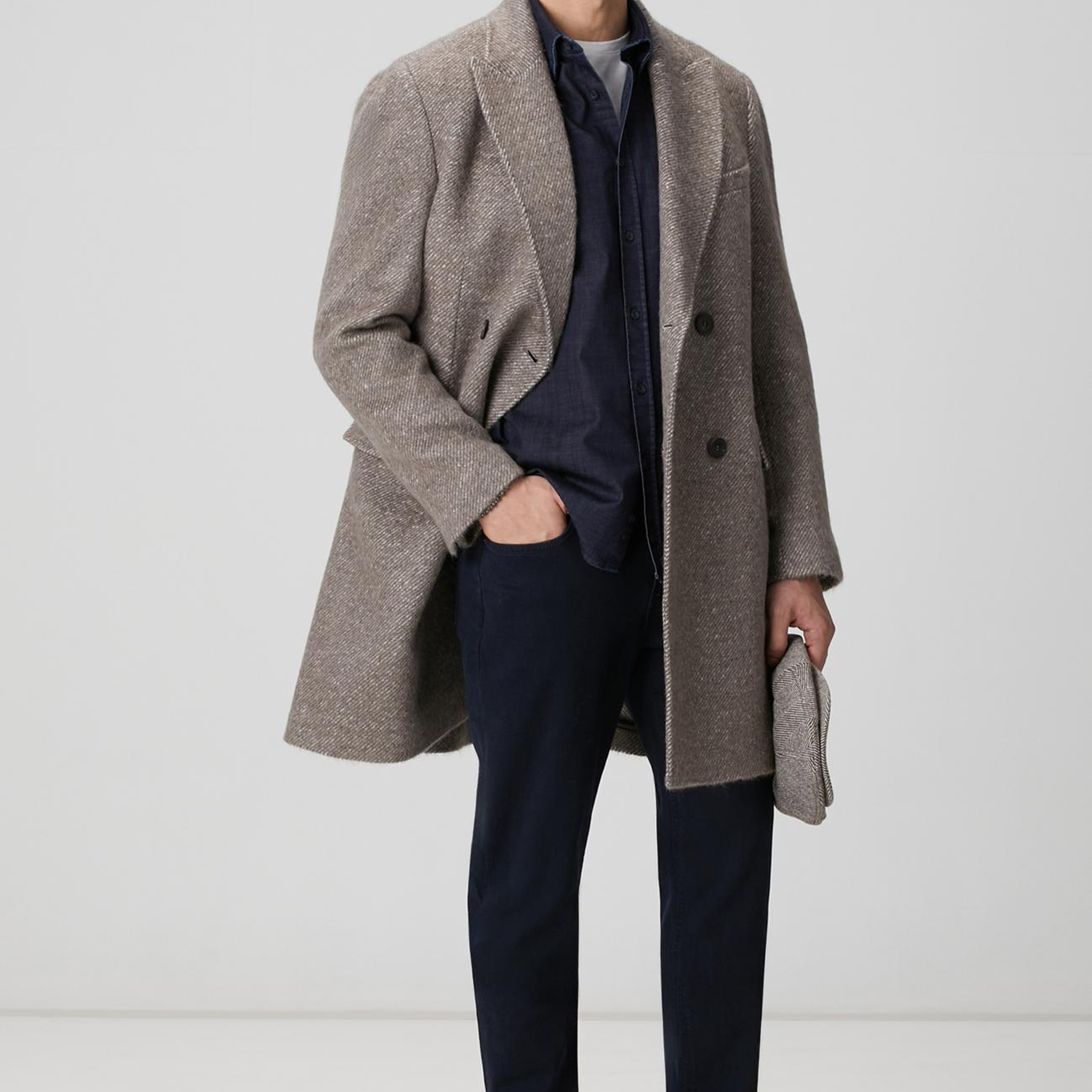 Network Erkek Limited Ermenegildo Zegna Kumaştan Üretilmiş Palto