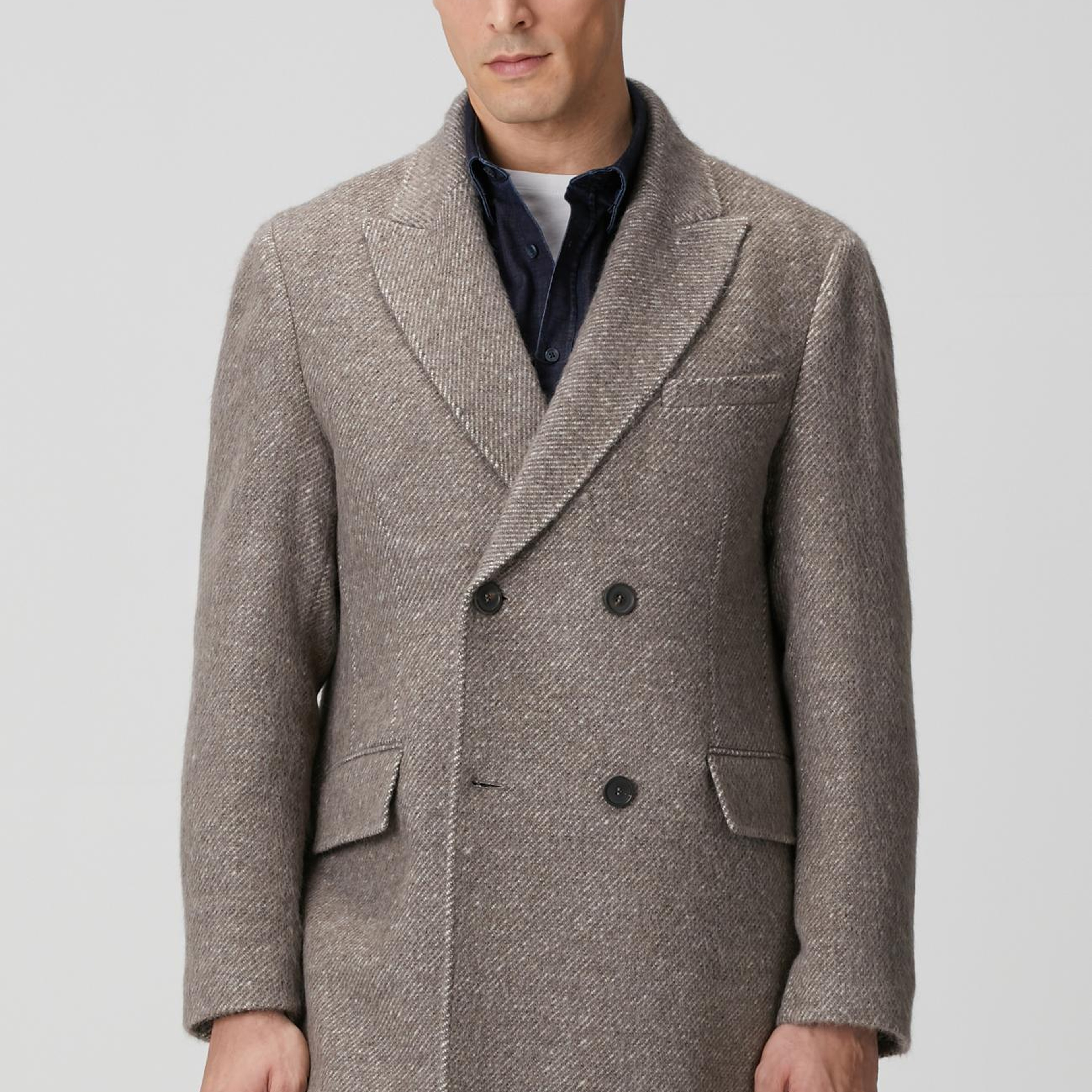 Network Erkek Limited Ermenegildo Zegna Kumaştan Üretilmiş Palto