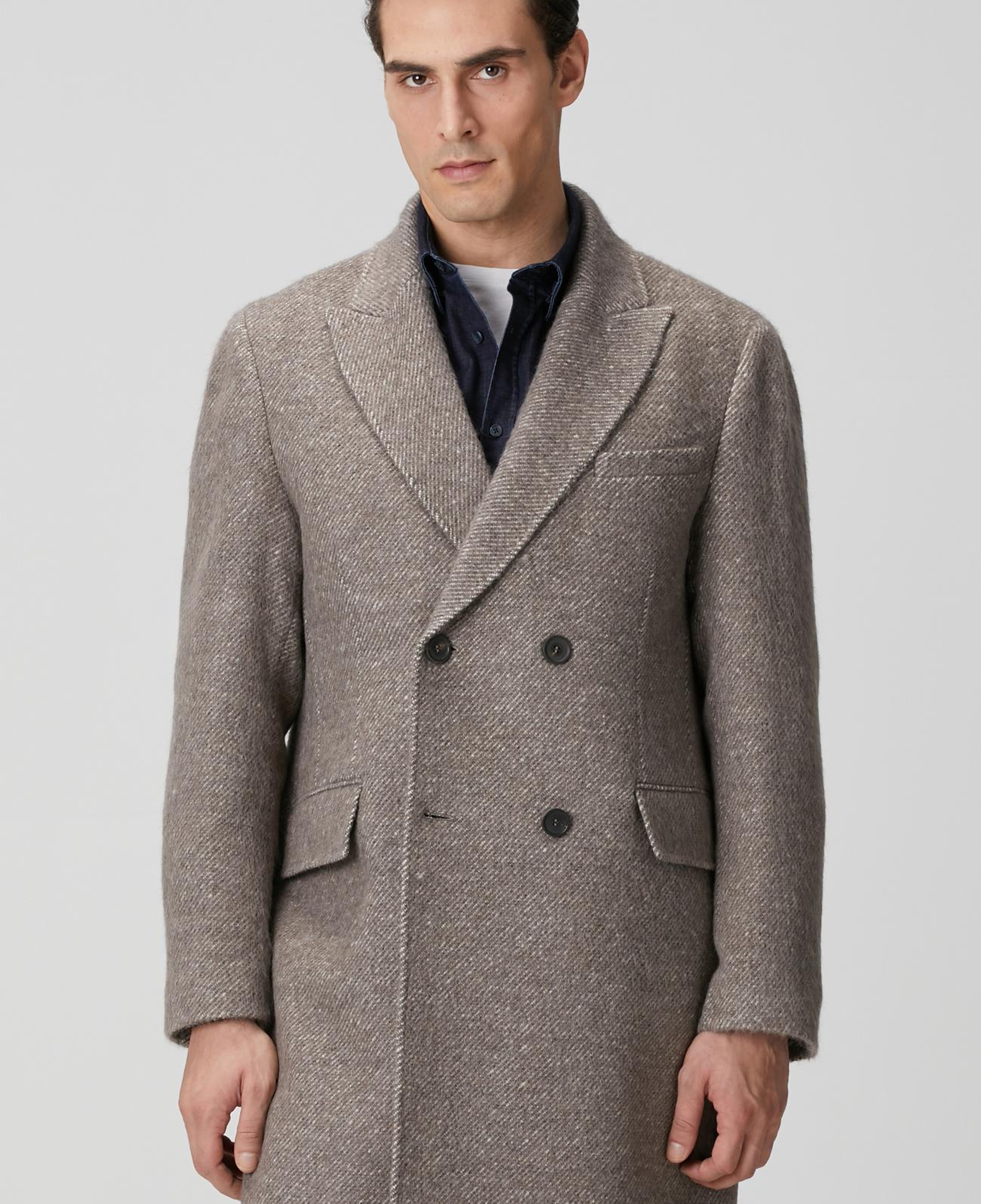Network Erkek Limited Ermenegildo Zegna Kumaştan Üretilmiş Palto