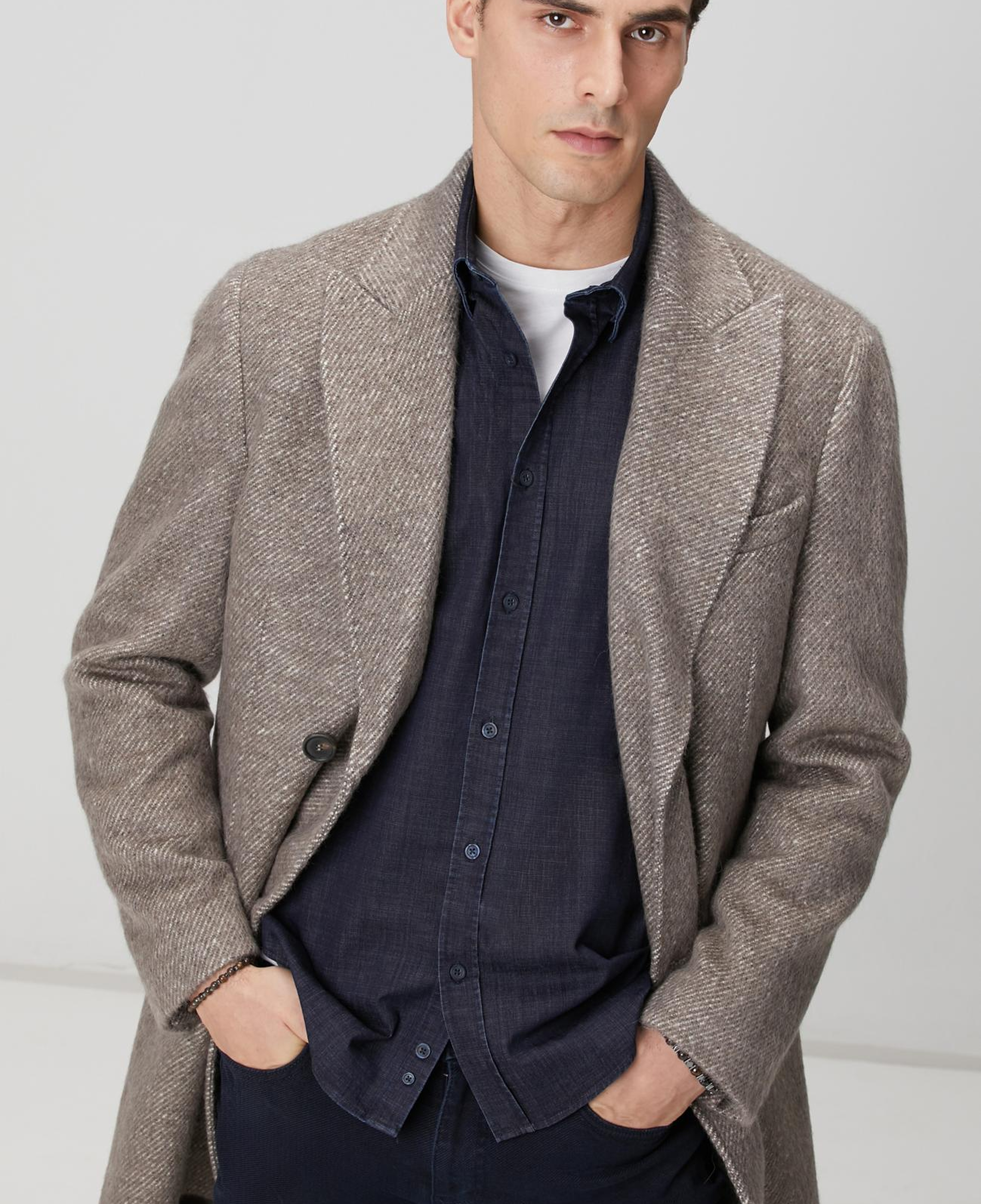 Network Erkek Limited Ermenegildo Zegna Kumaştan Üretilmiş Palto