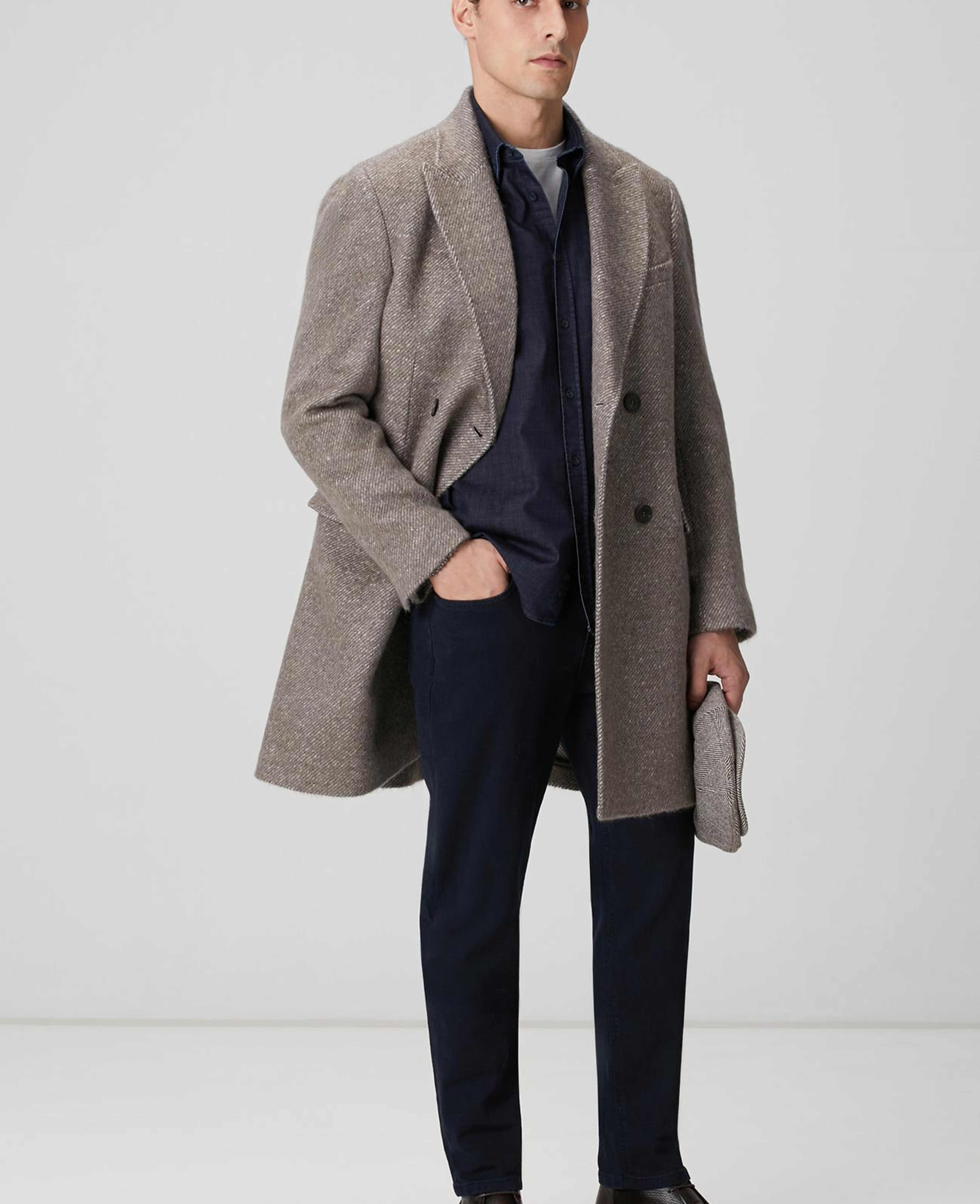 Network Erkek Limited Ermenegildo Zegna Kumaştan Üretilmiş Palto