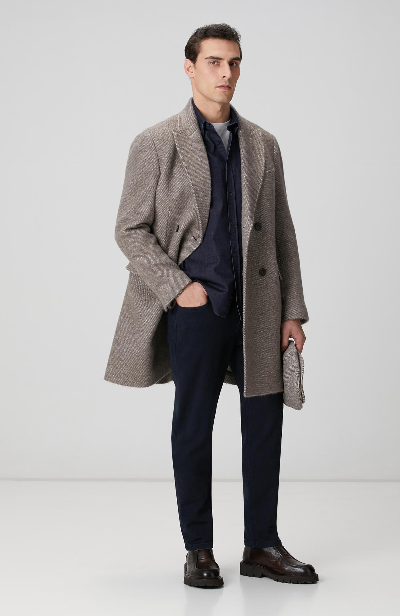 Network Erkek Limited Ermenegildo Zegna Kumaştan Üretilmiş Palto