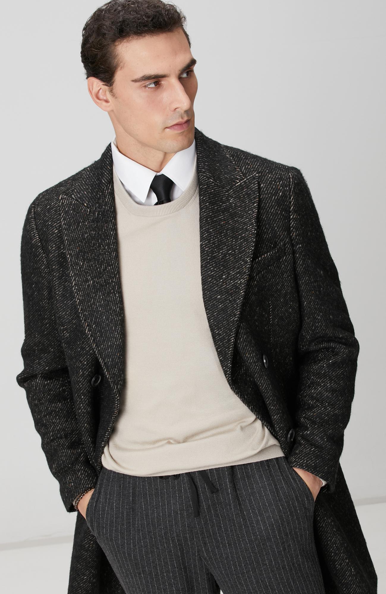 Network Erkek Limited Ermenegildo Zegna Kumaştan Üretilmiş Palto