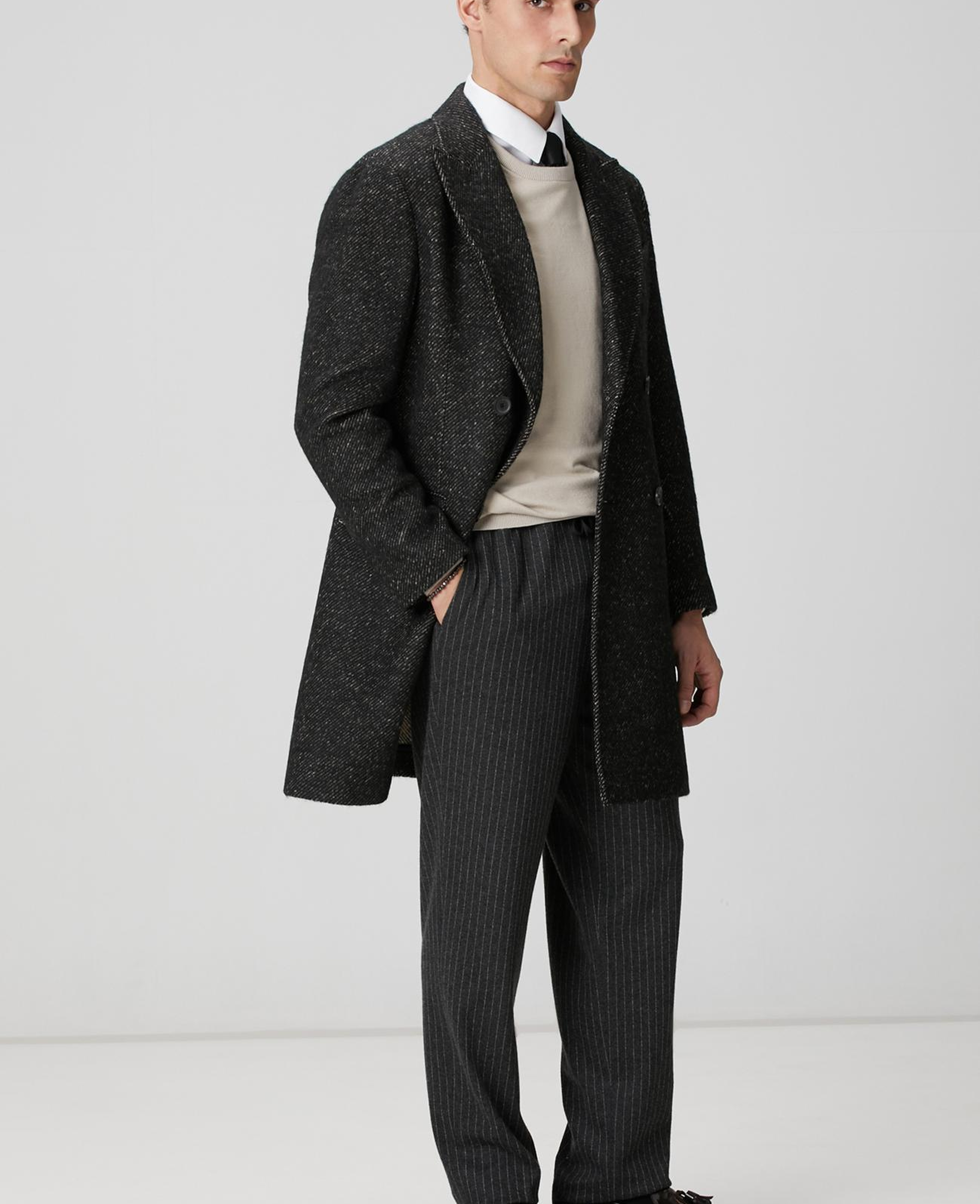 Network Erkek Limited Ermenegildo Zegna Kumaştan Üretilmiş Palto