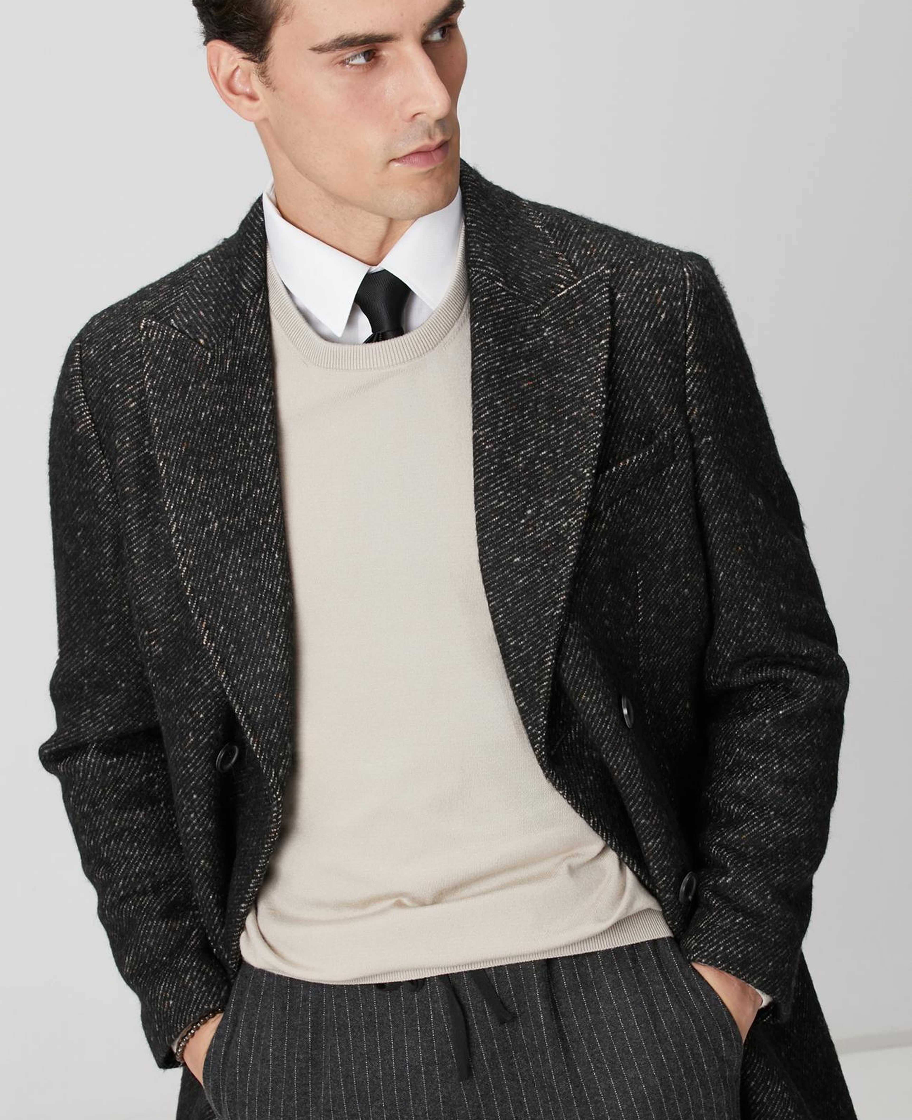 Network Erkek Limited Ermenegildo Zegna Kumaştan Üretilmiş Palto