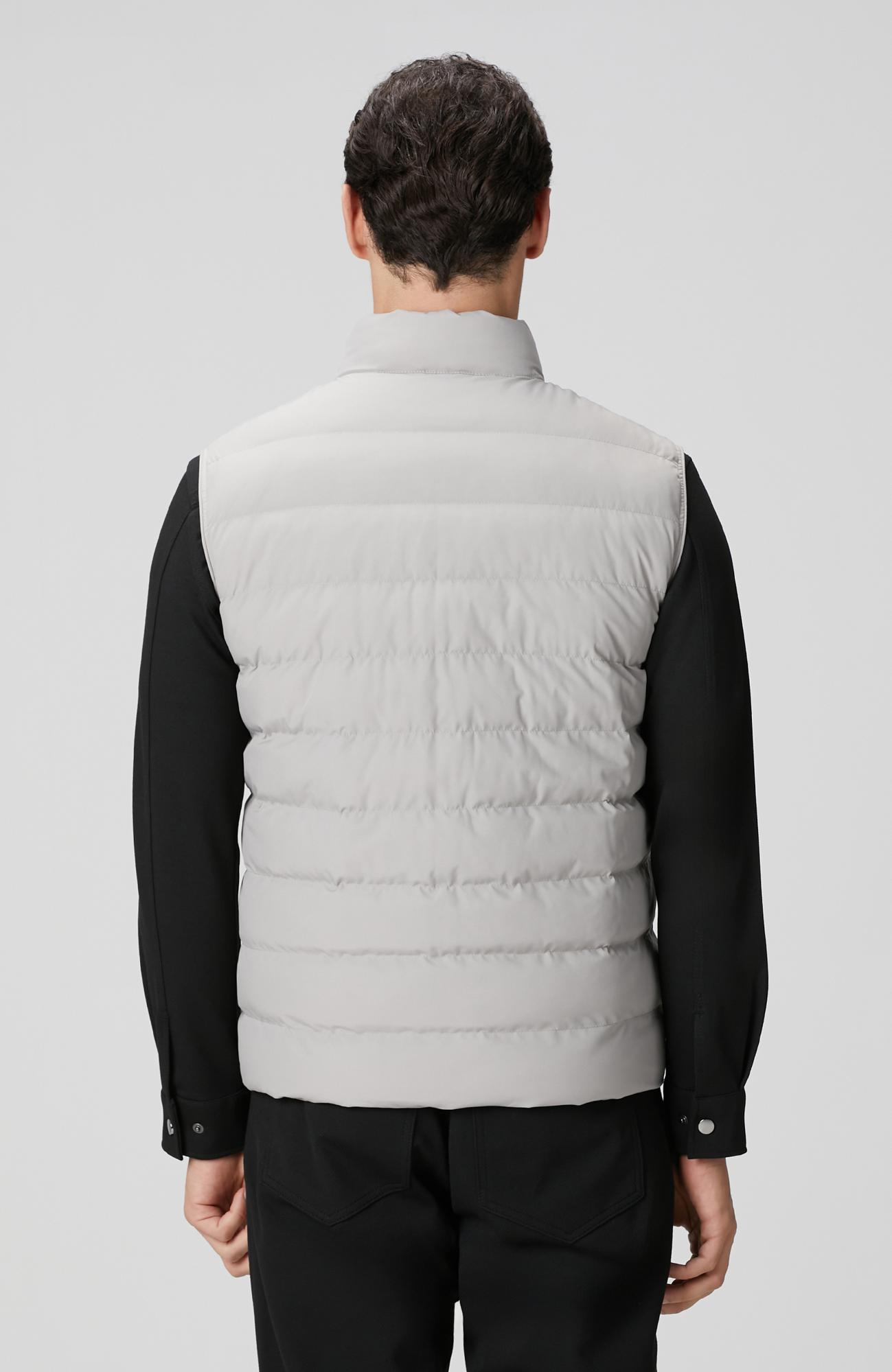 Network Erkek Gri Ray Kapitoneli Casual Yelek