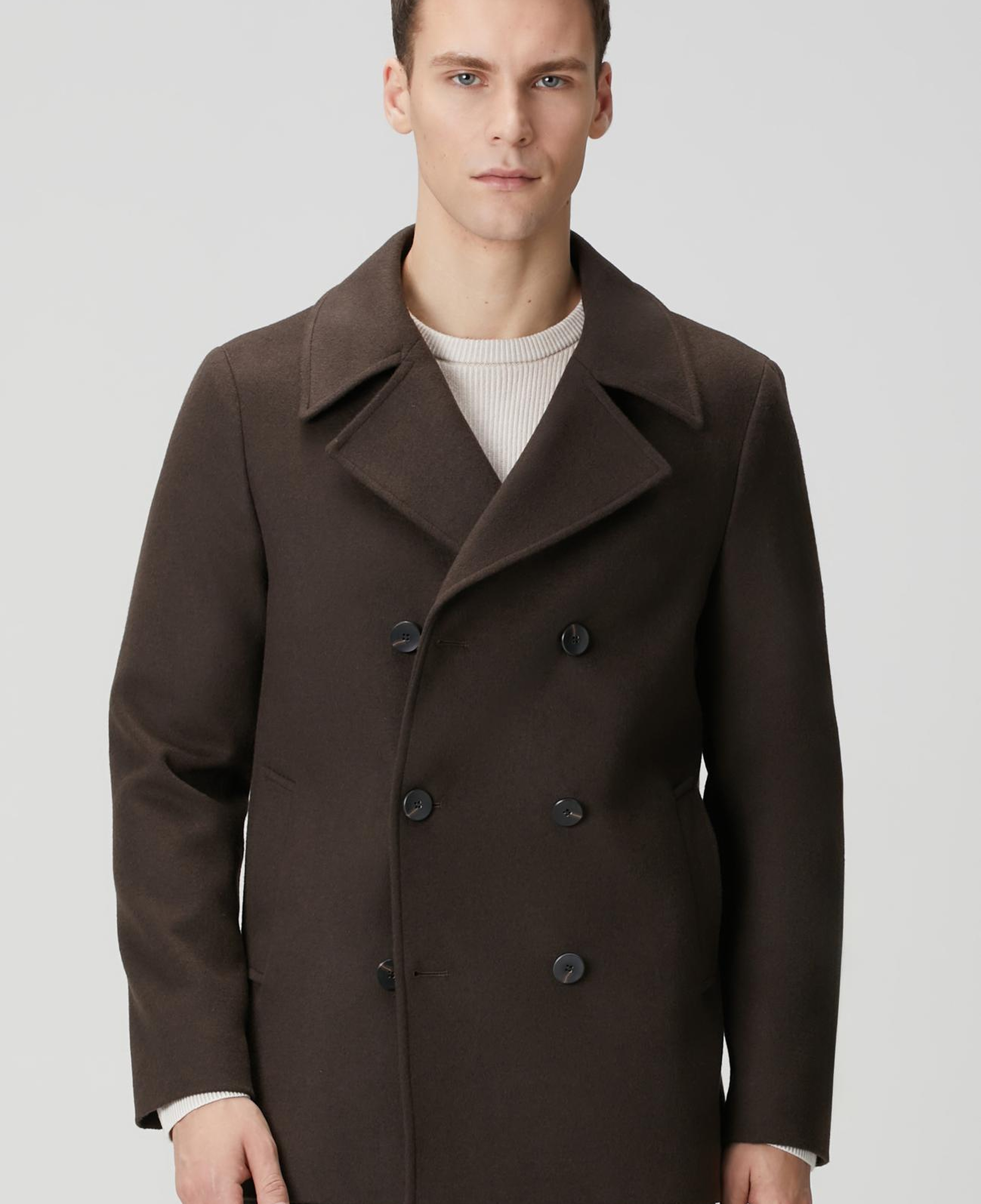 Network Erkek Kahverengi Kruvaze Gemici Kaban