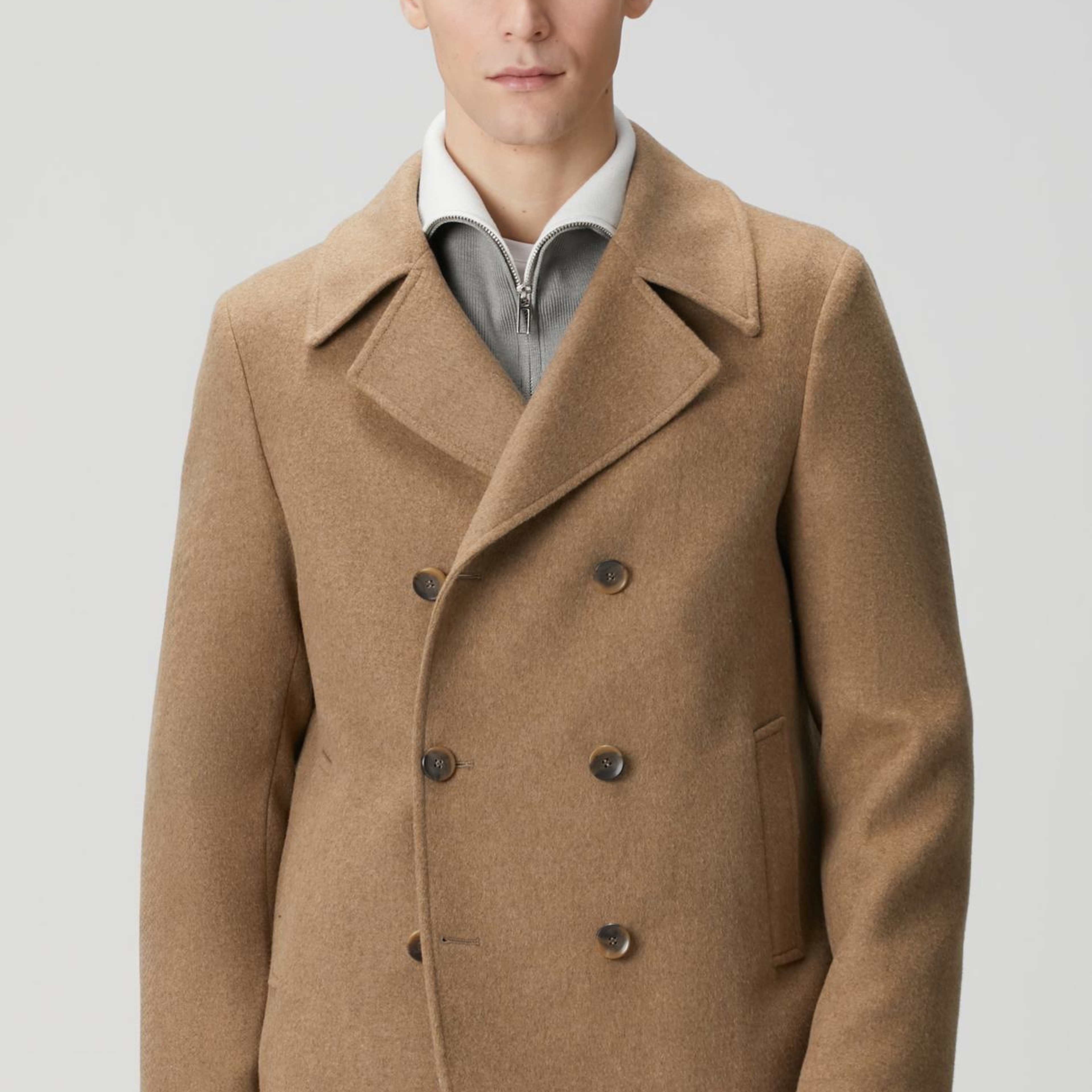 Network Erkek Vizon Kruvaze Gemici Kaban