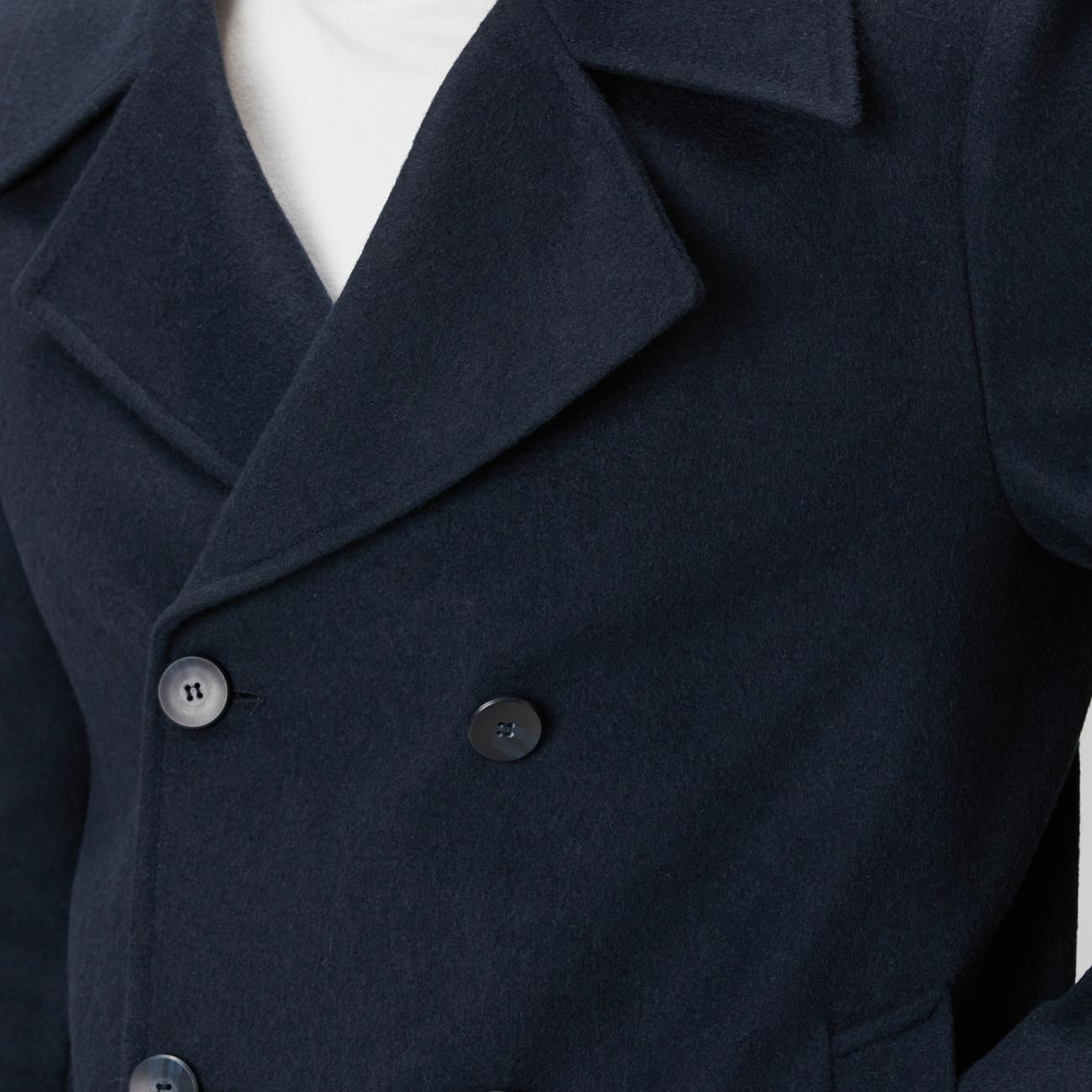 Network Erkek Lacivert Kruvaze Gemici Kaban