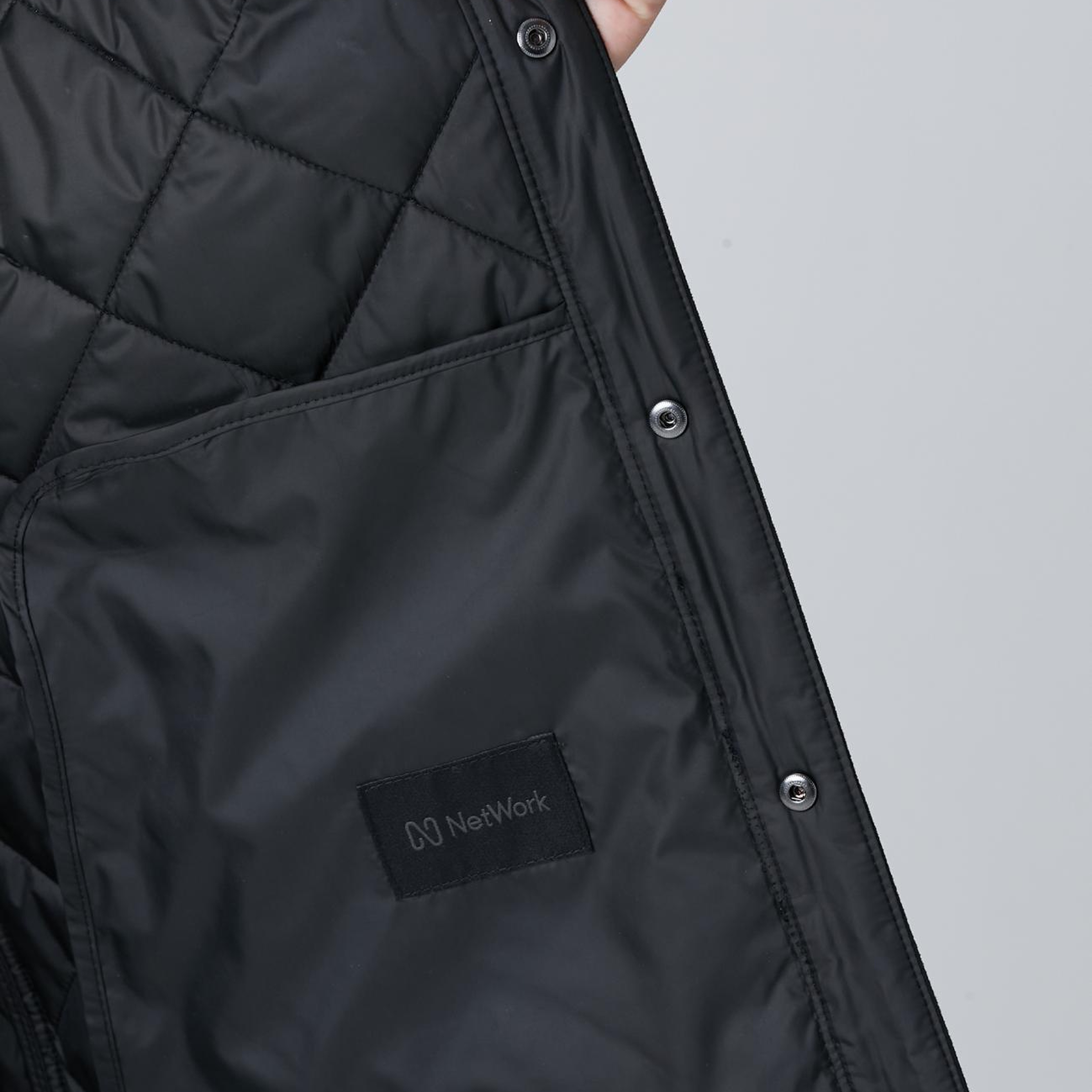 Network Erkek Siyah Coat Ceket