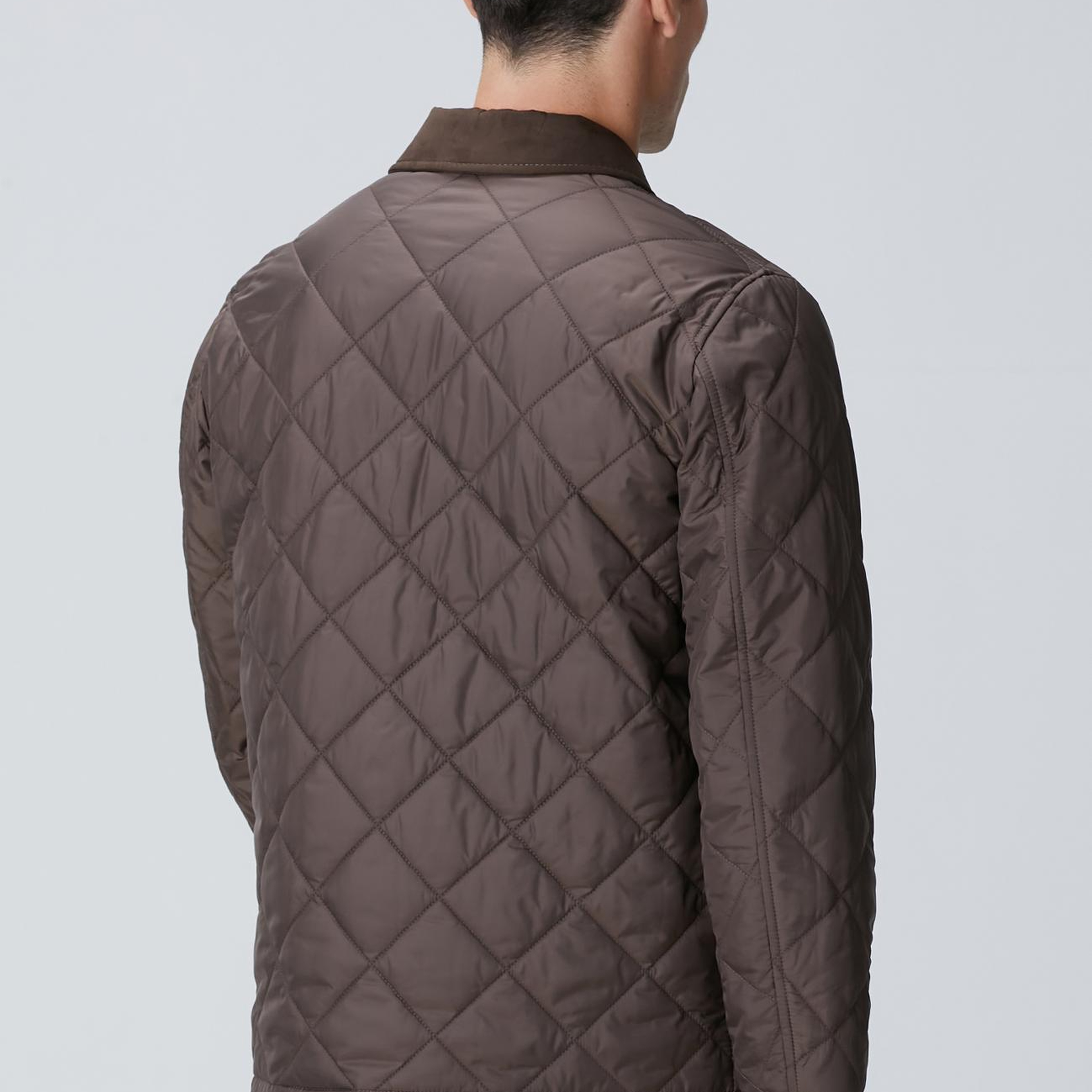 Network Erkek Kahverengi Süet Garnili Coat Ceket