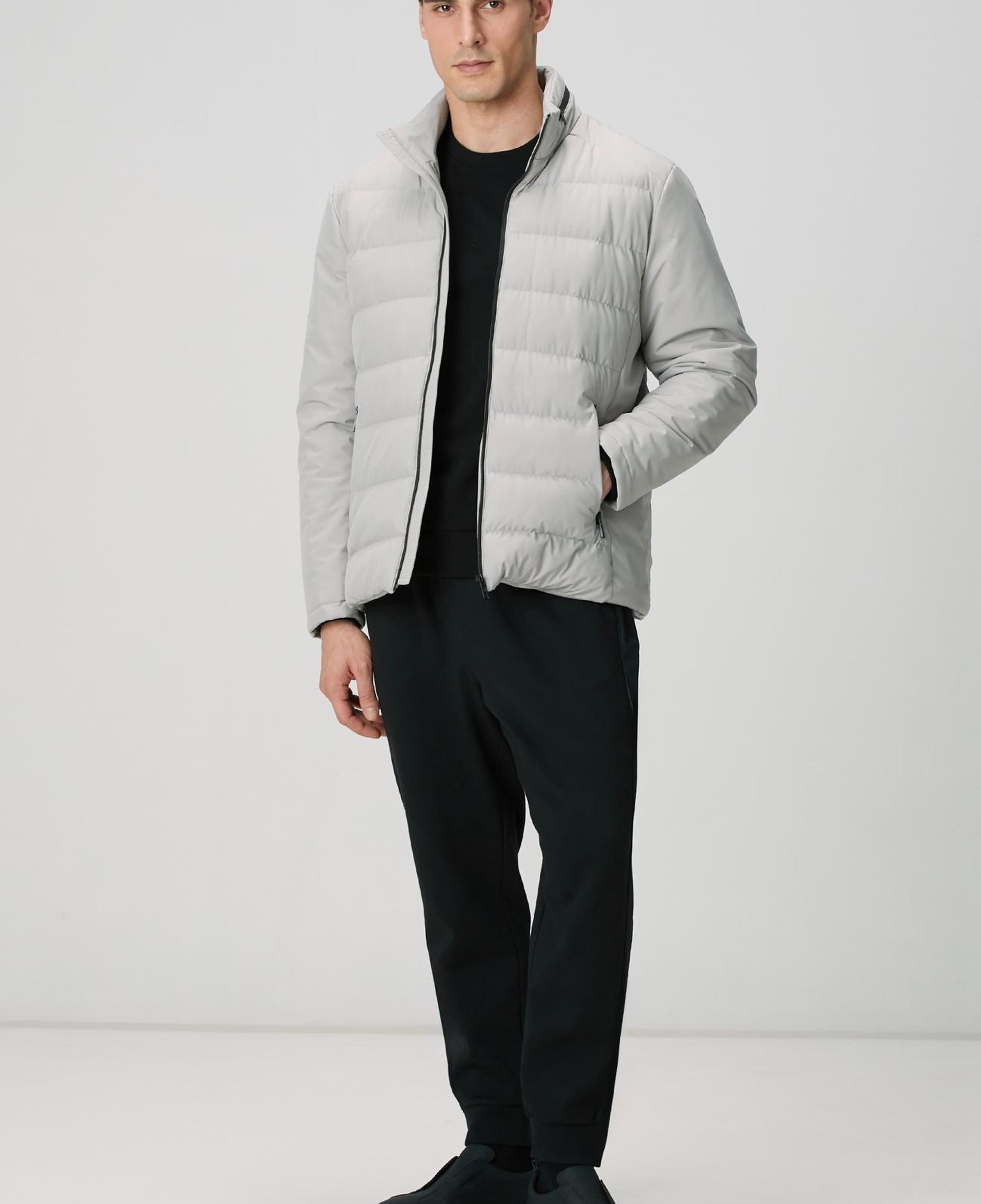 Network Erkek Taş Su Geçirmez Fermuarlı Casual Kaban