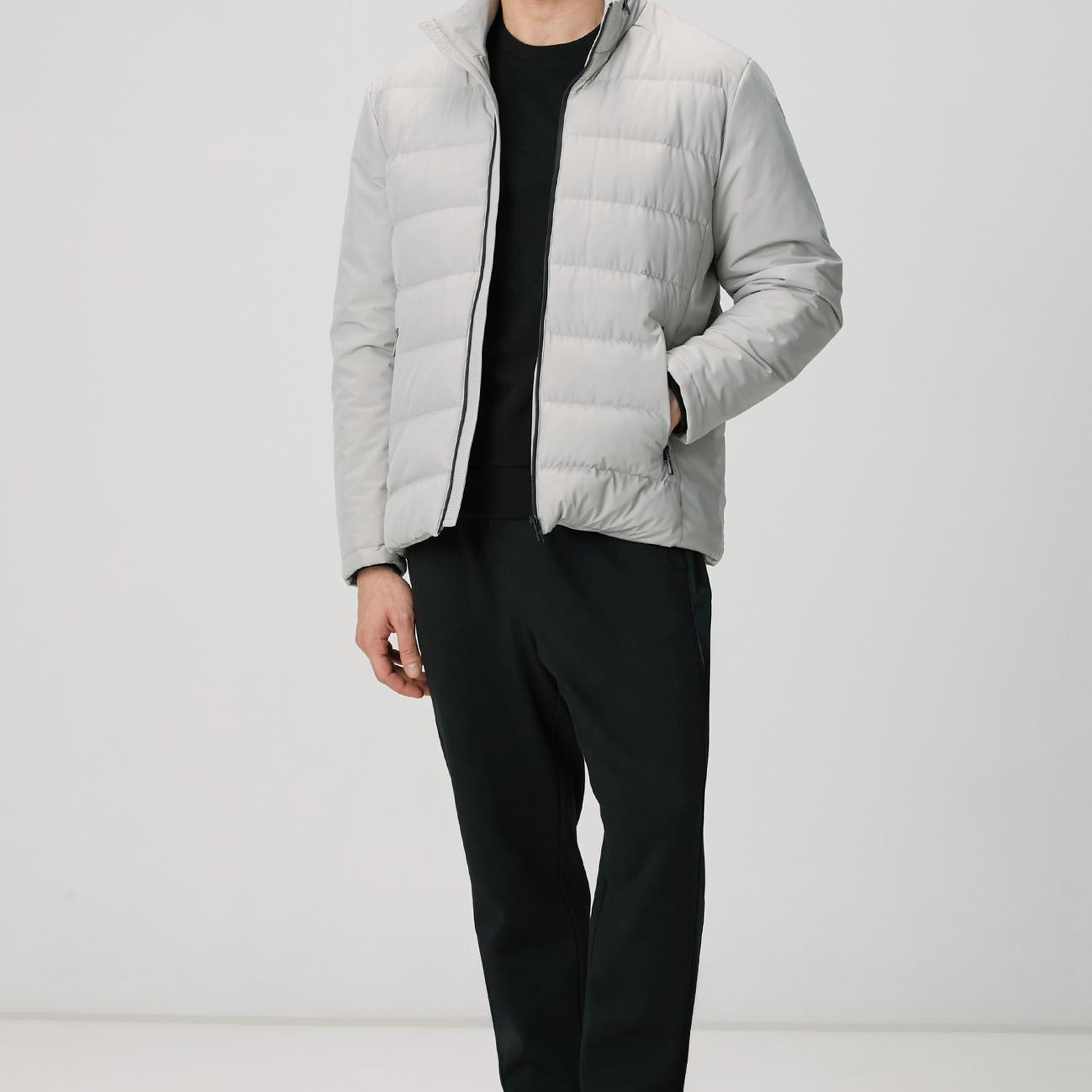 Network Erkek Taş Su Geçirmez Fermuarlı Casual Kaban