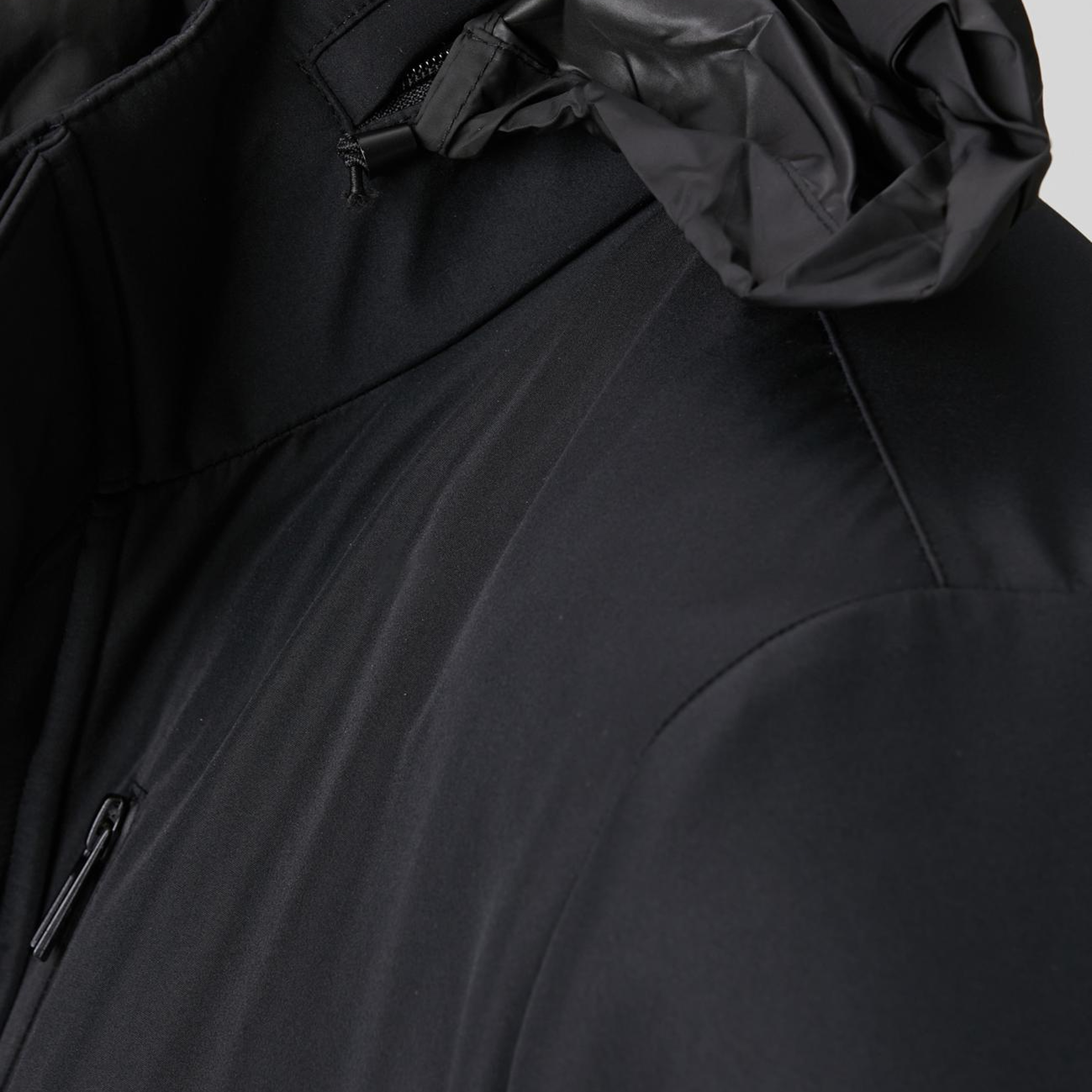 Network Erkek Siyah Dik Yaka Casual Kaban