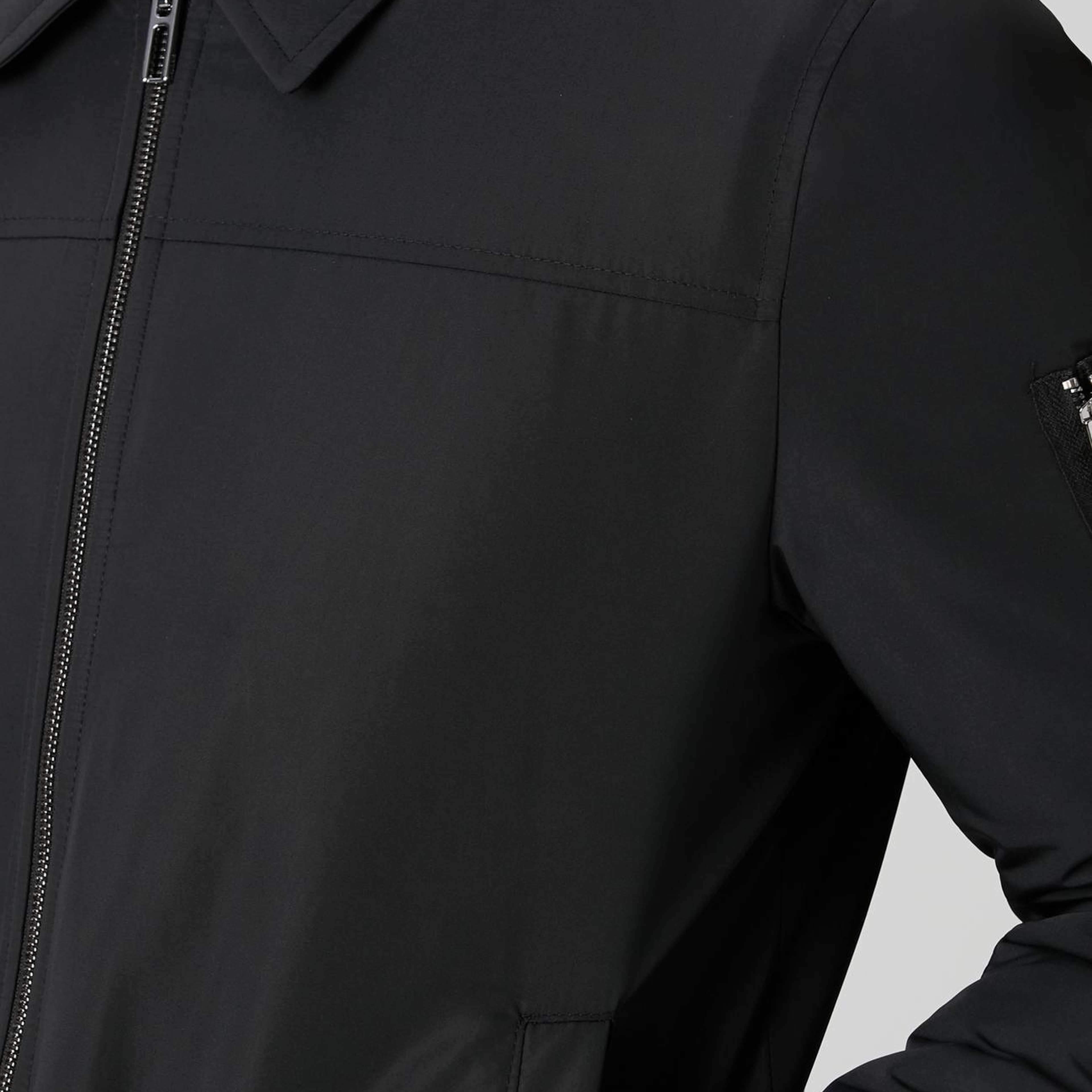 Network Erkek Siyah Bomber Mont