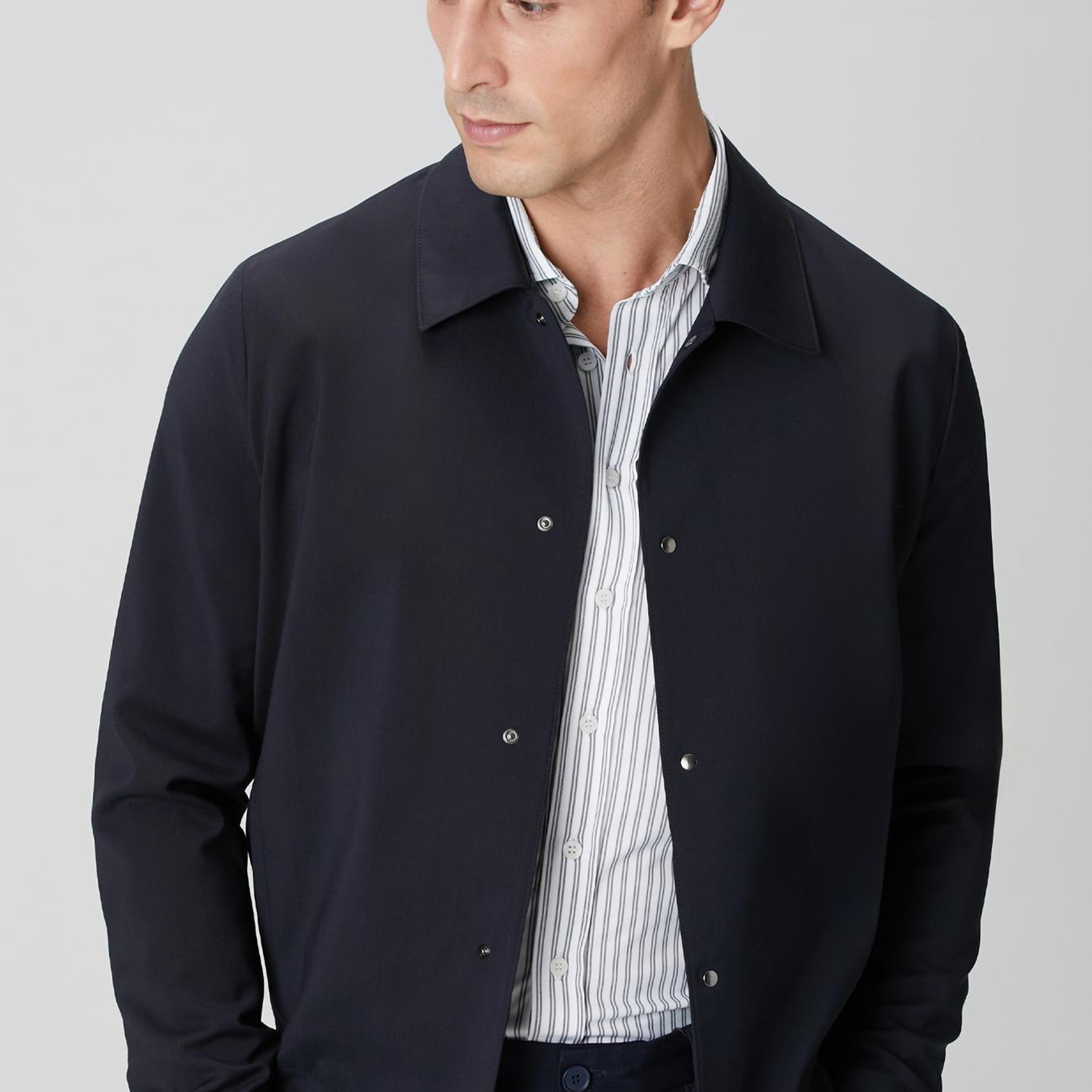 Network Erkek Lacivert Bomber Ceket