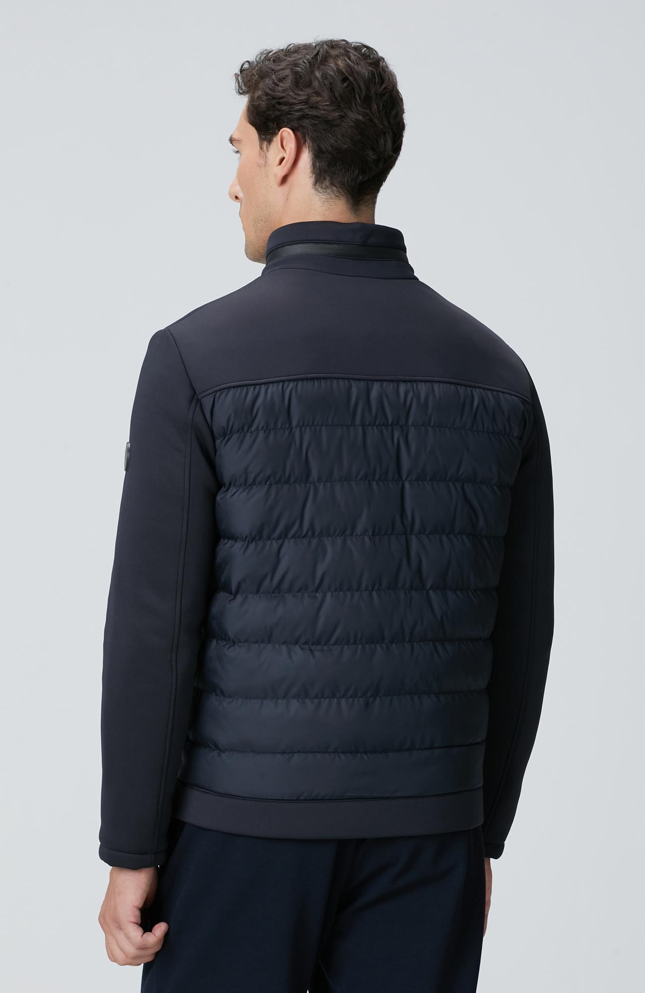 Network Erkek Lacivert Kapitone Mont