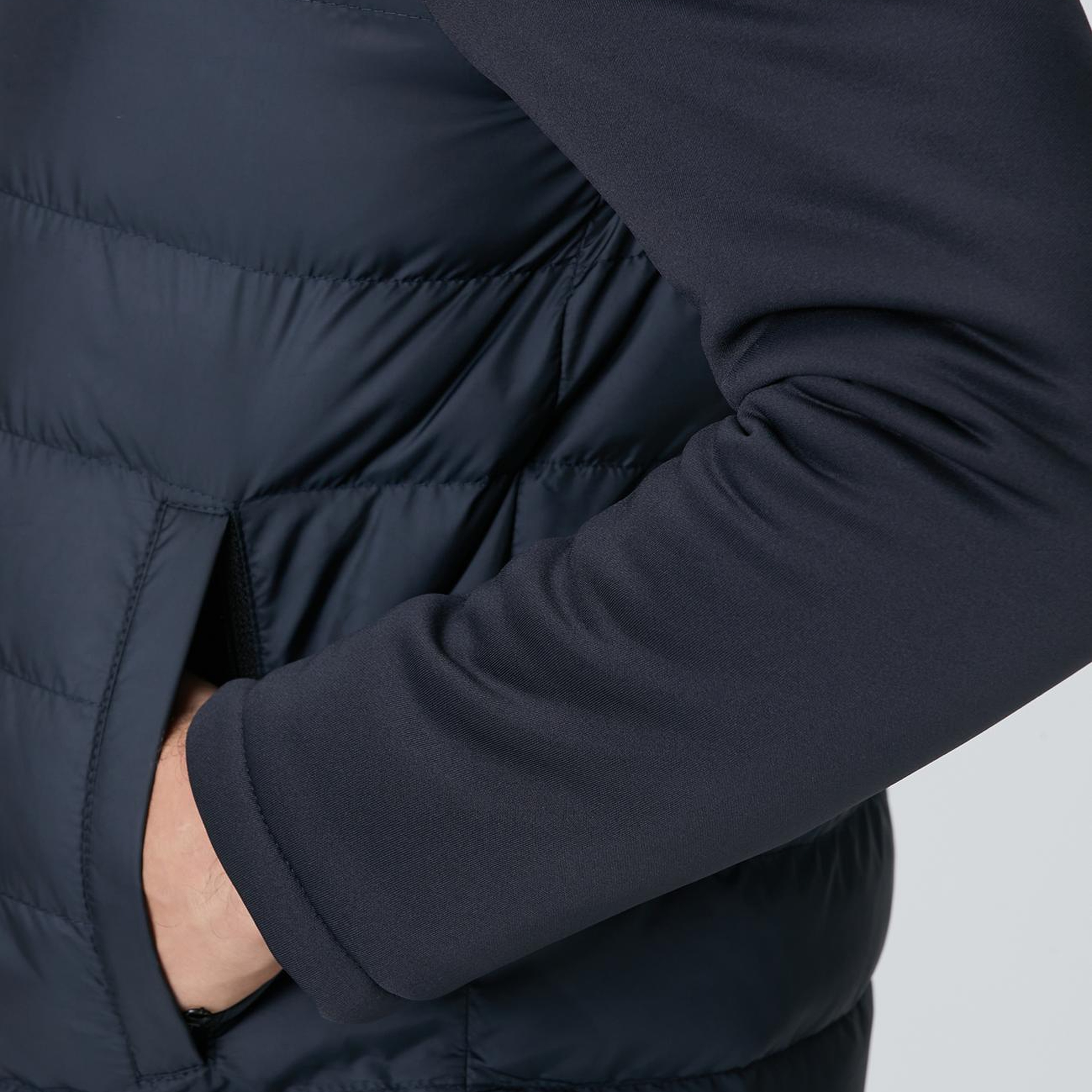 Network Erkek Lacivert Kapitone Mont