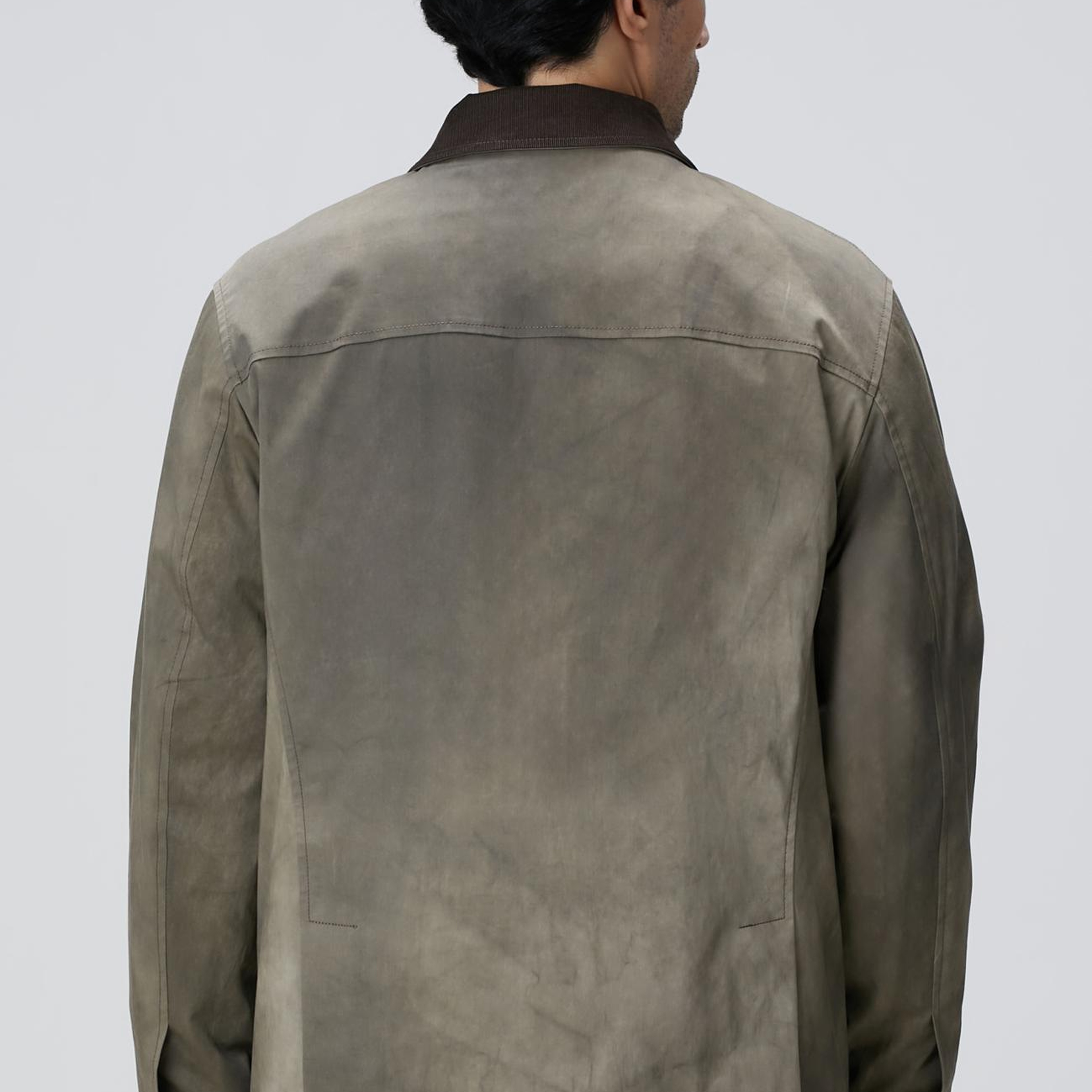 Network Erkek Haki Batik Desenli Coat Ceket