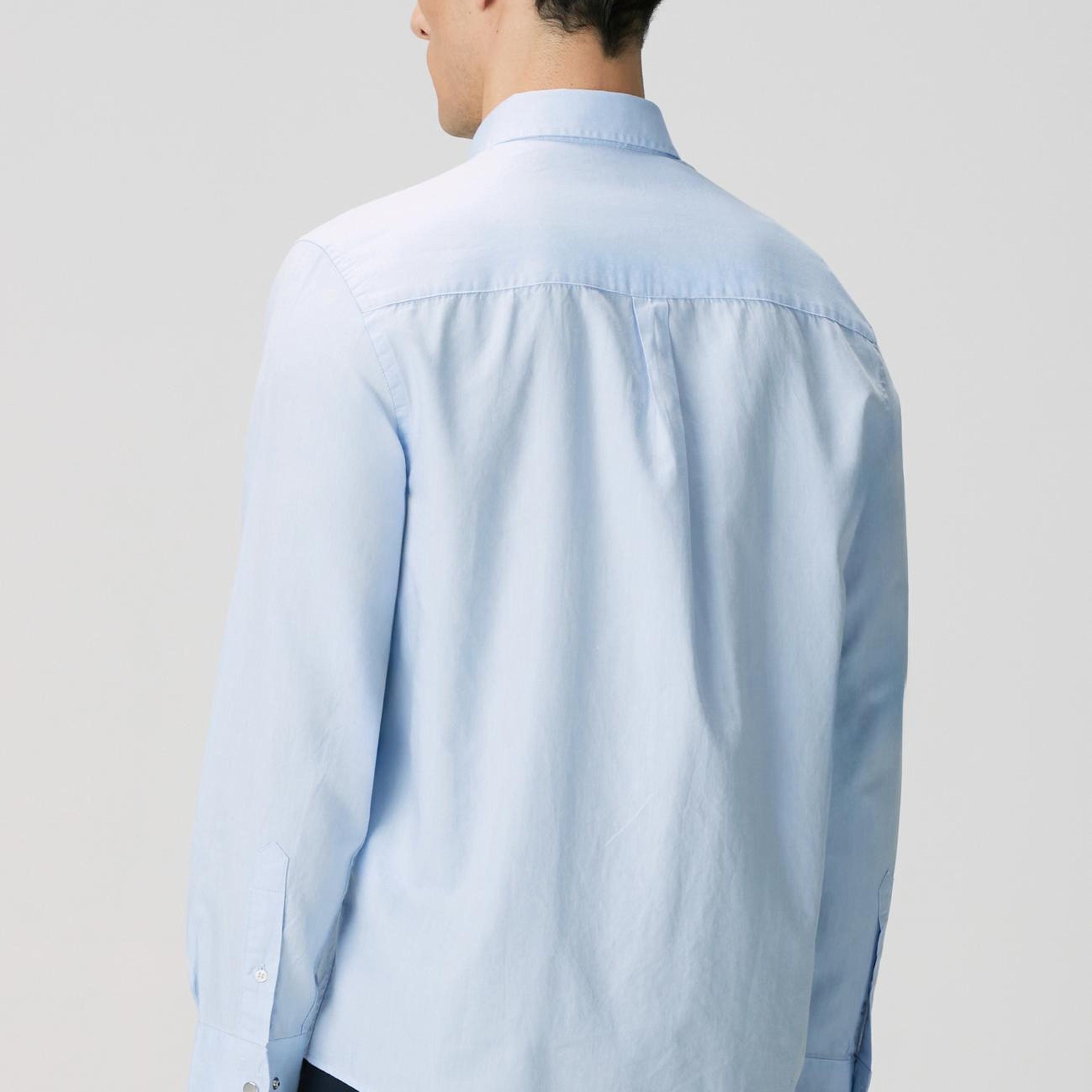 Network Erkek Mavi Oxford Gömlek