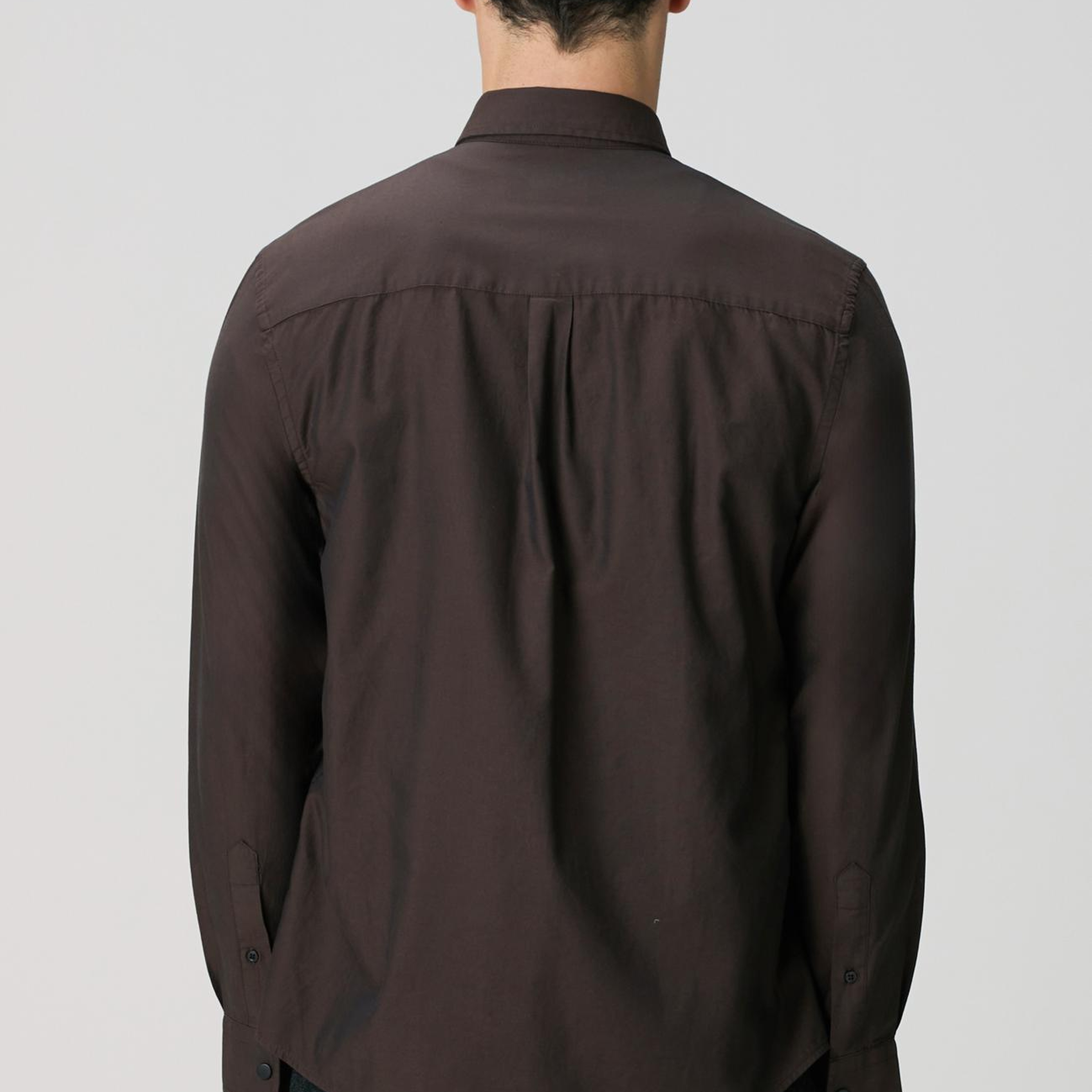 Network Erkek Kahverengi Oxford Gömlek