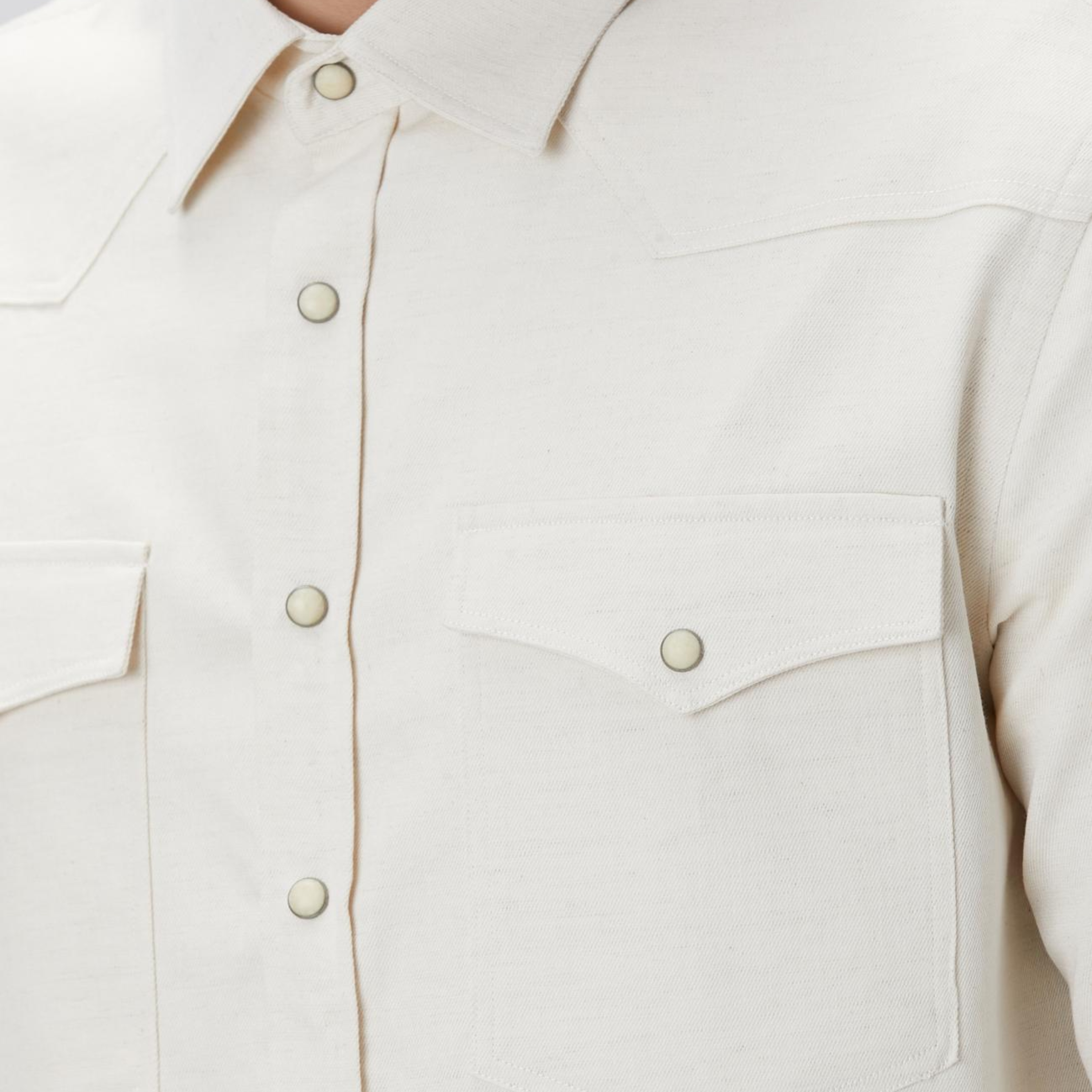 Network Erkek Naturel Keten Karışımlı Gömlek