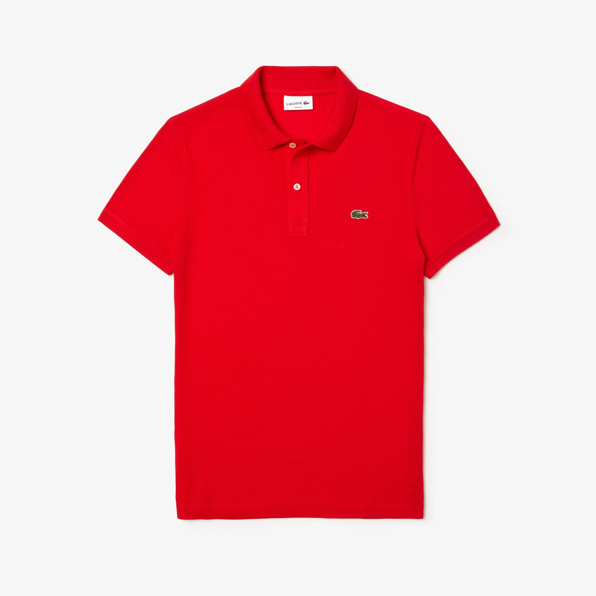 Lacoste L.12.12 Erkek Slim Fit Kırmızı Polo
