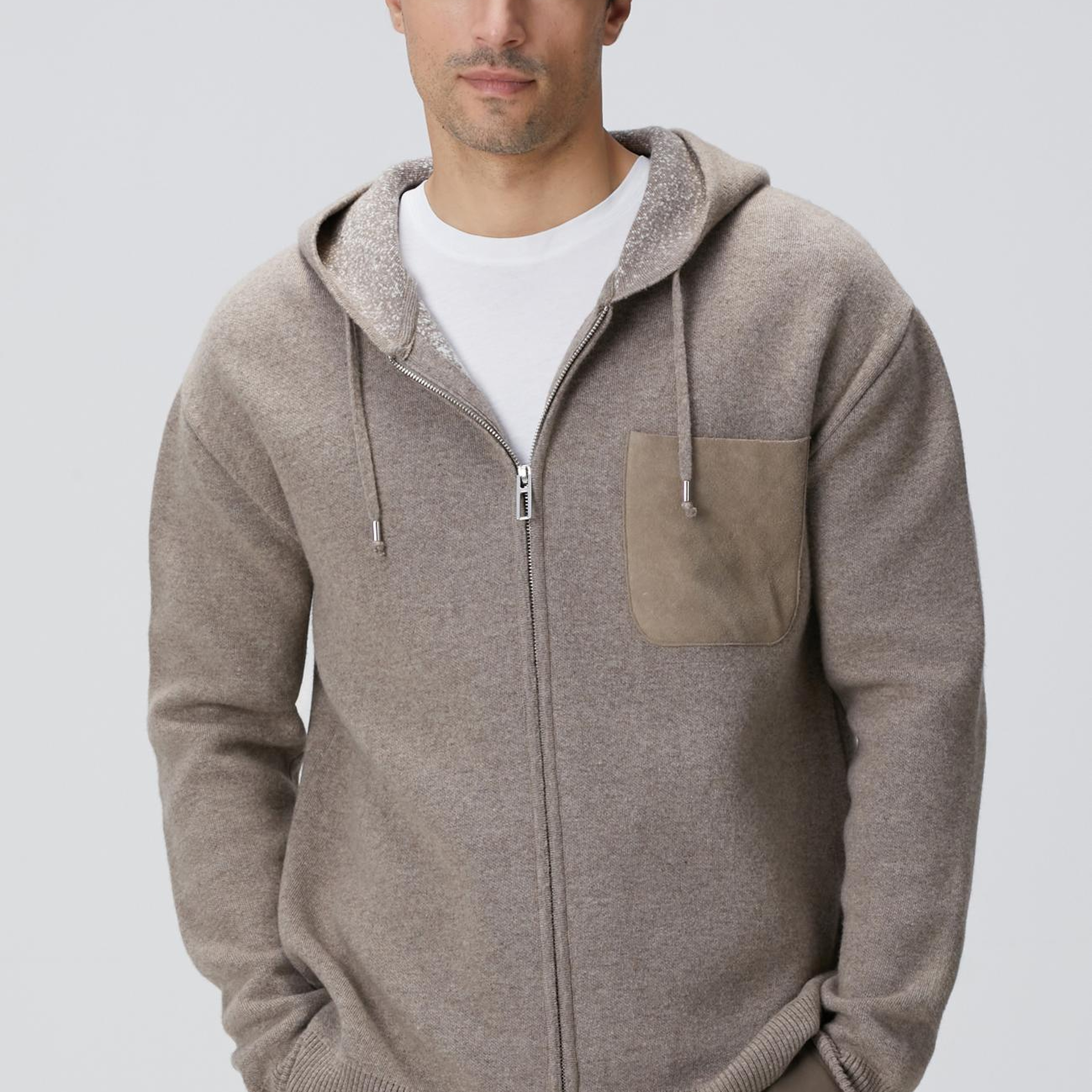 Network Erkek Limited Vizon Kapüşonlu Triko Mont