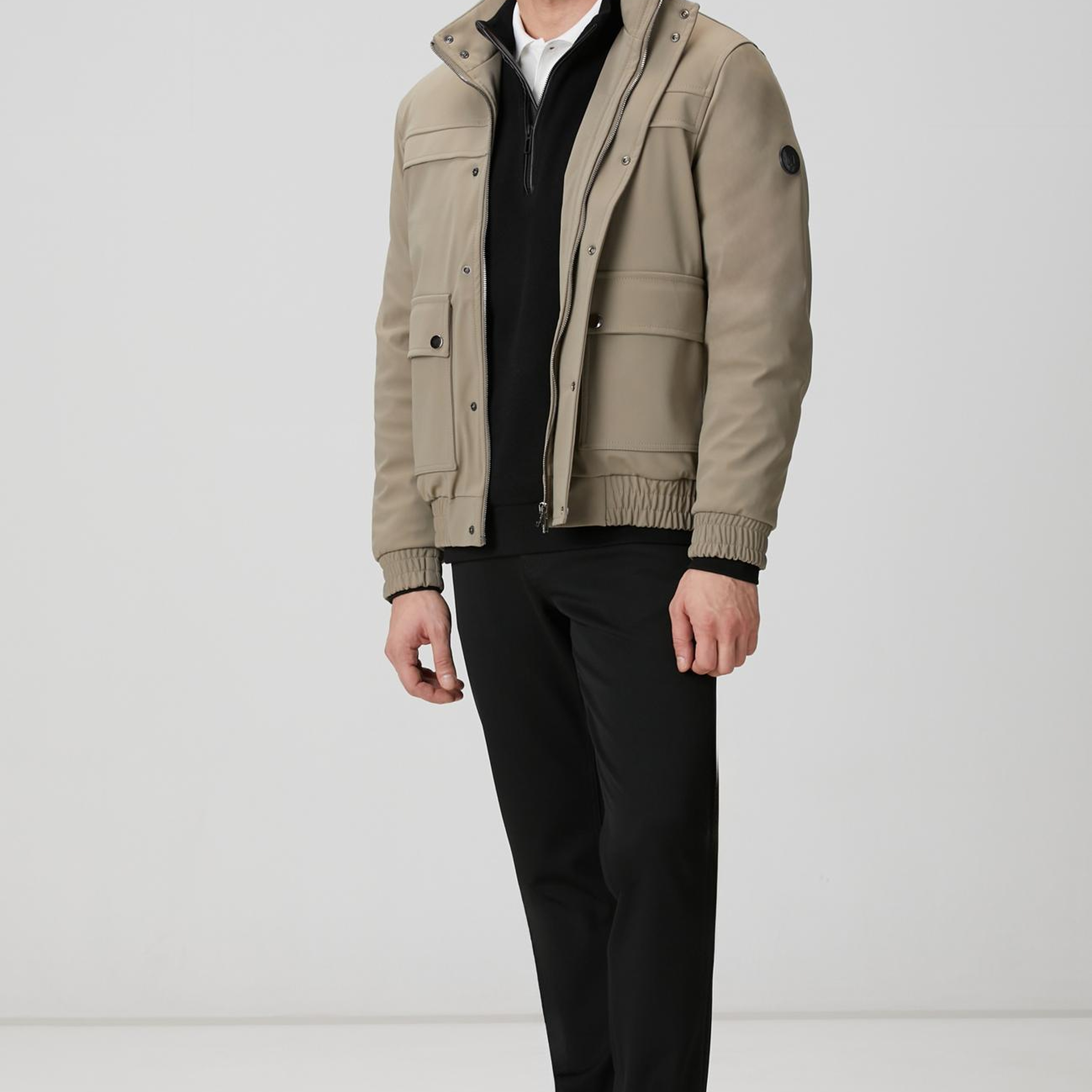 Network Erkek N-Tech Kırık Beyaz T-shirt